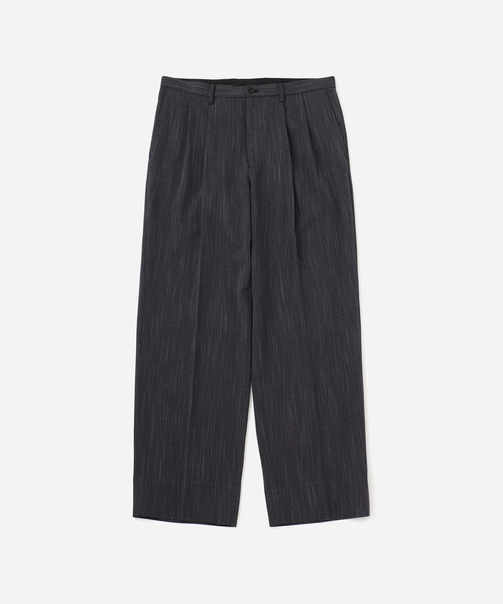 George Tweed Two Tuck Pant