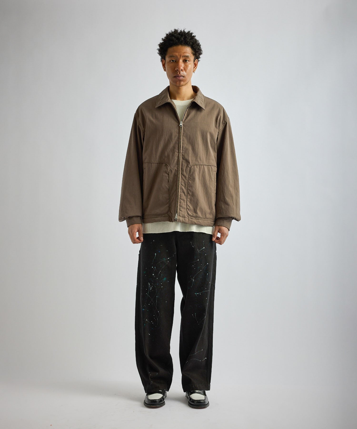 Saturdays NYC Eduard Drizzler Jacket in Gray