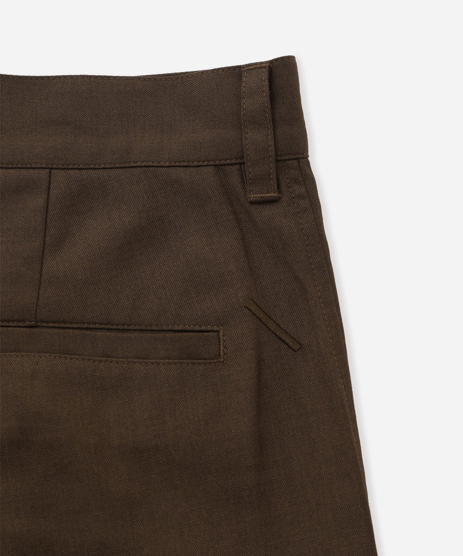Saturdays NYC Feliz Two Tuck Walk Short in Brown