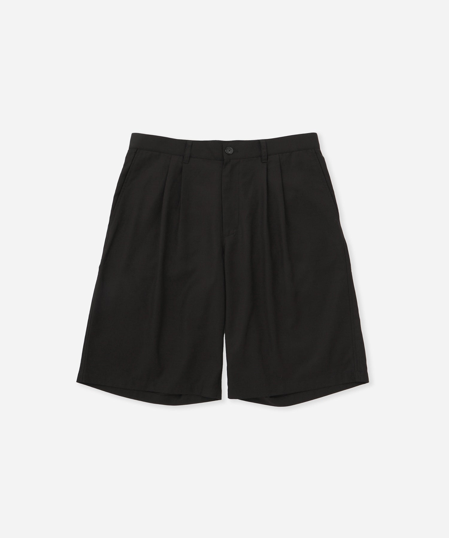Saturdays NYC Feliz Two Tuck Walk Short in Black