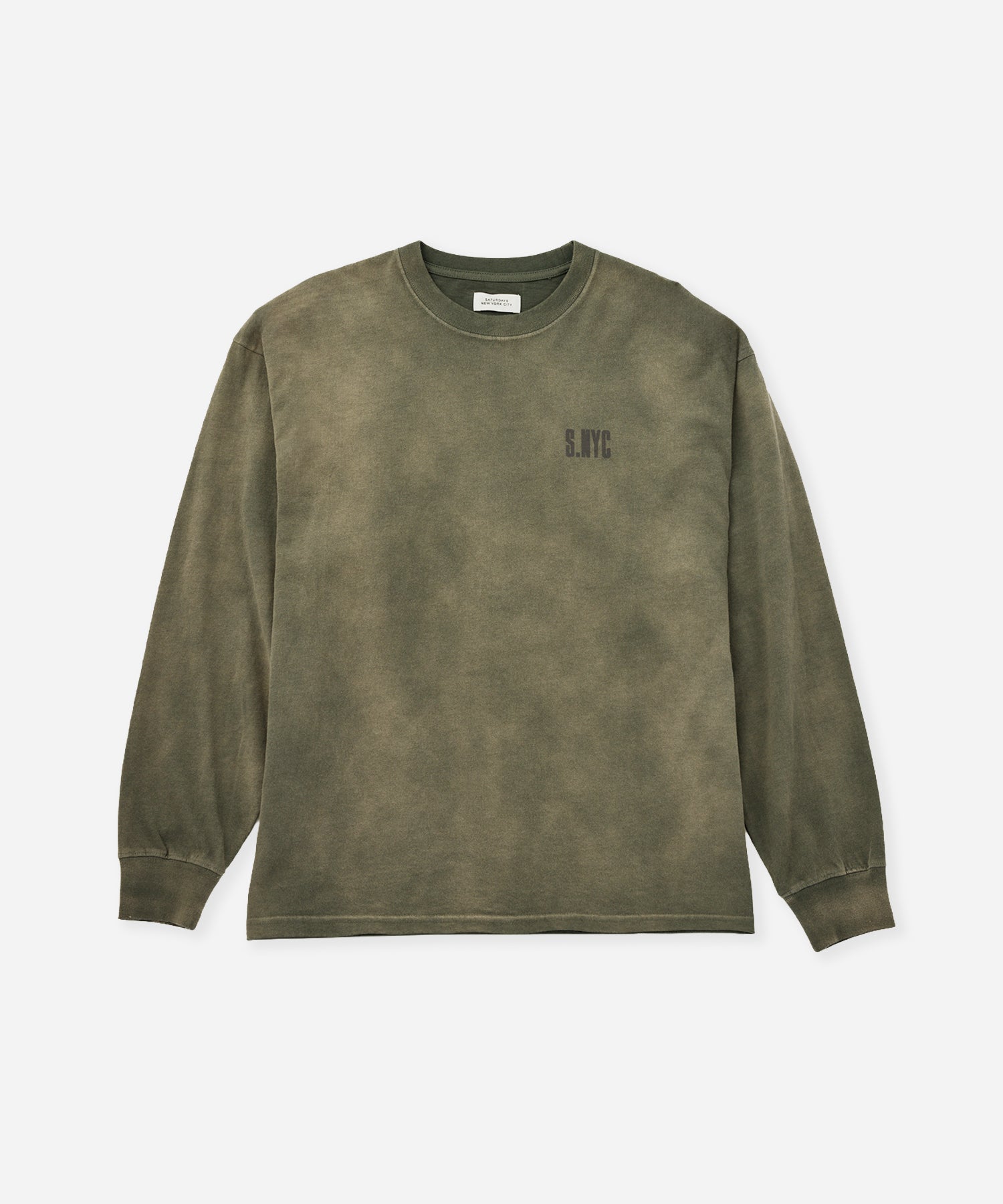 Collegiate Printed Long Sleeve Tee