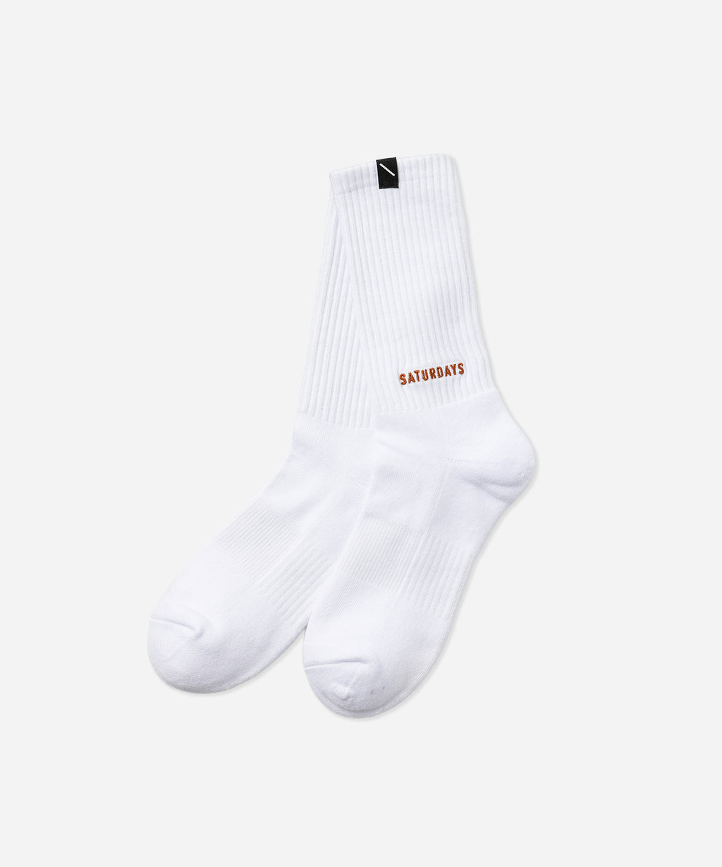 Saturdays Ankle Logo Socks