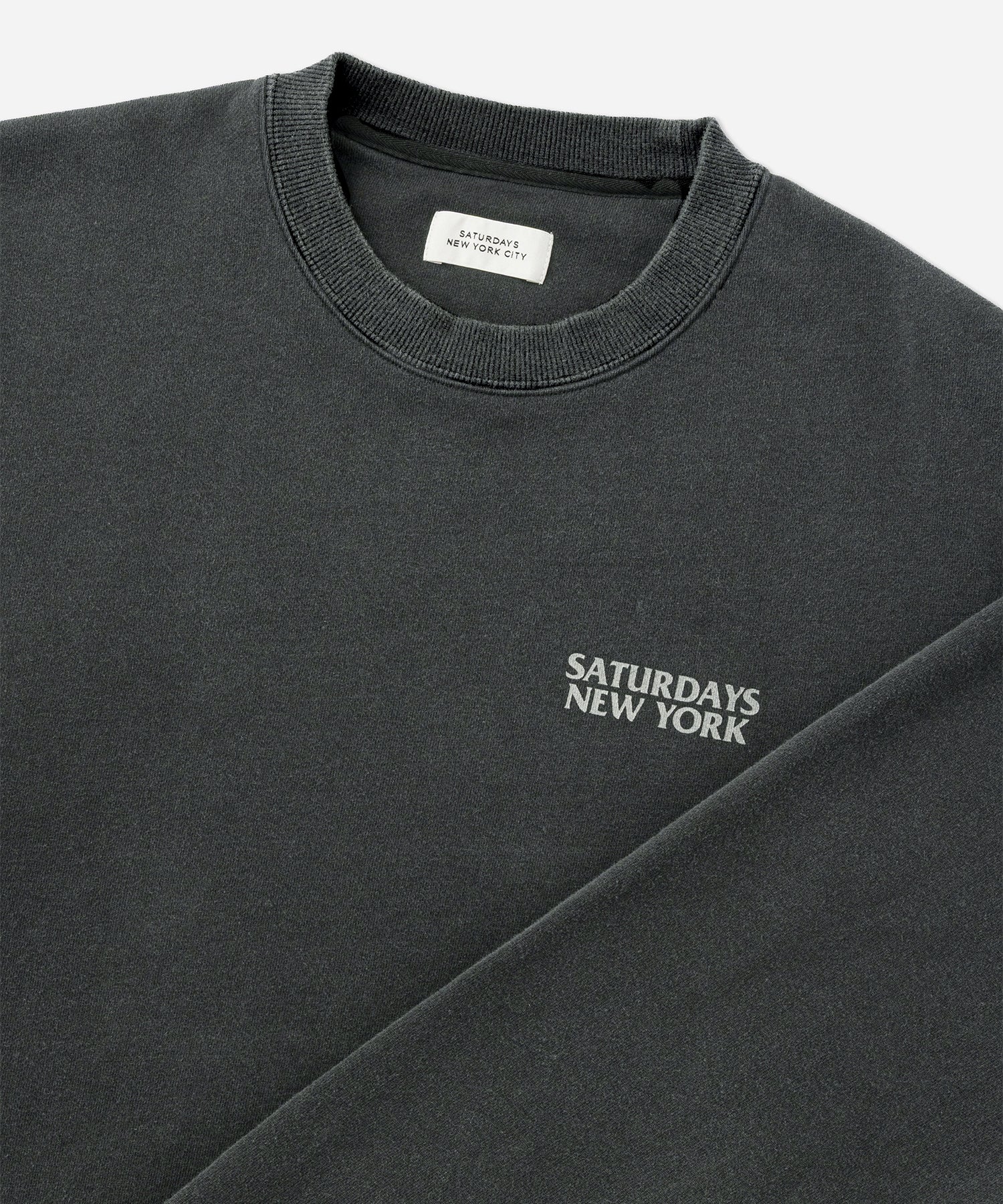 Ari Relaxed Ozone Washed Sweatshirt