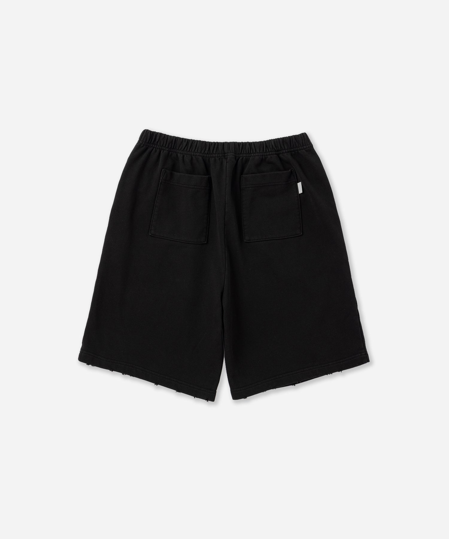 Saturdays NYC Austin Super Vintage Sweat Short in Fade Black