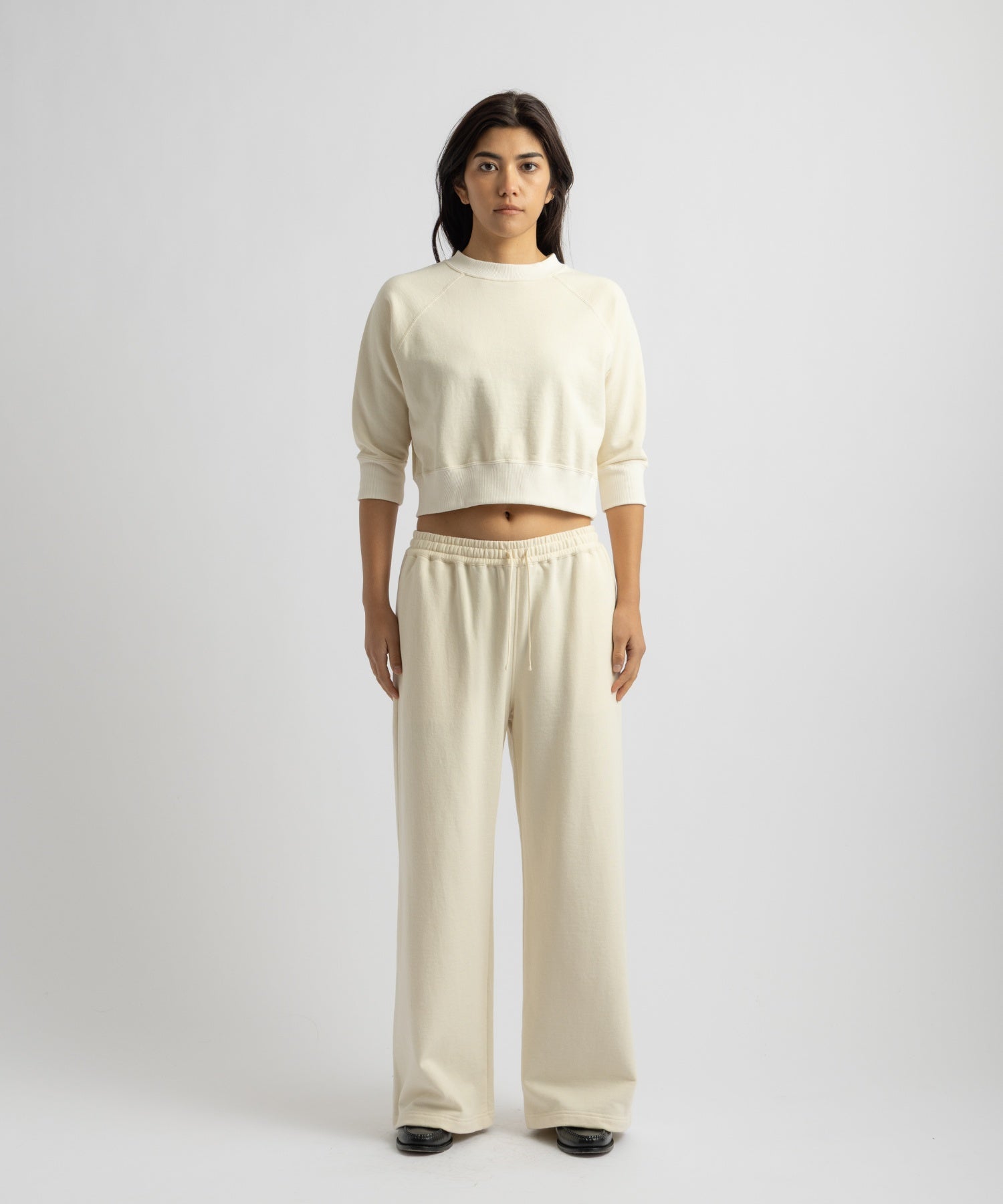 Saturdays NYC Sally Raglan Top in Off White