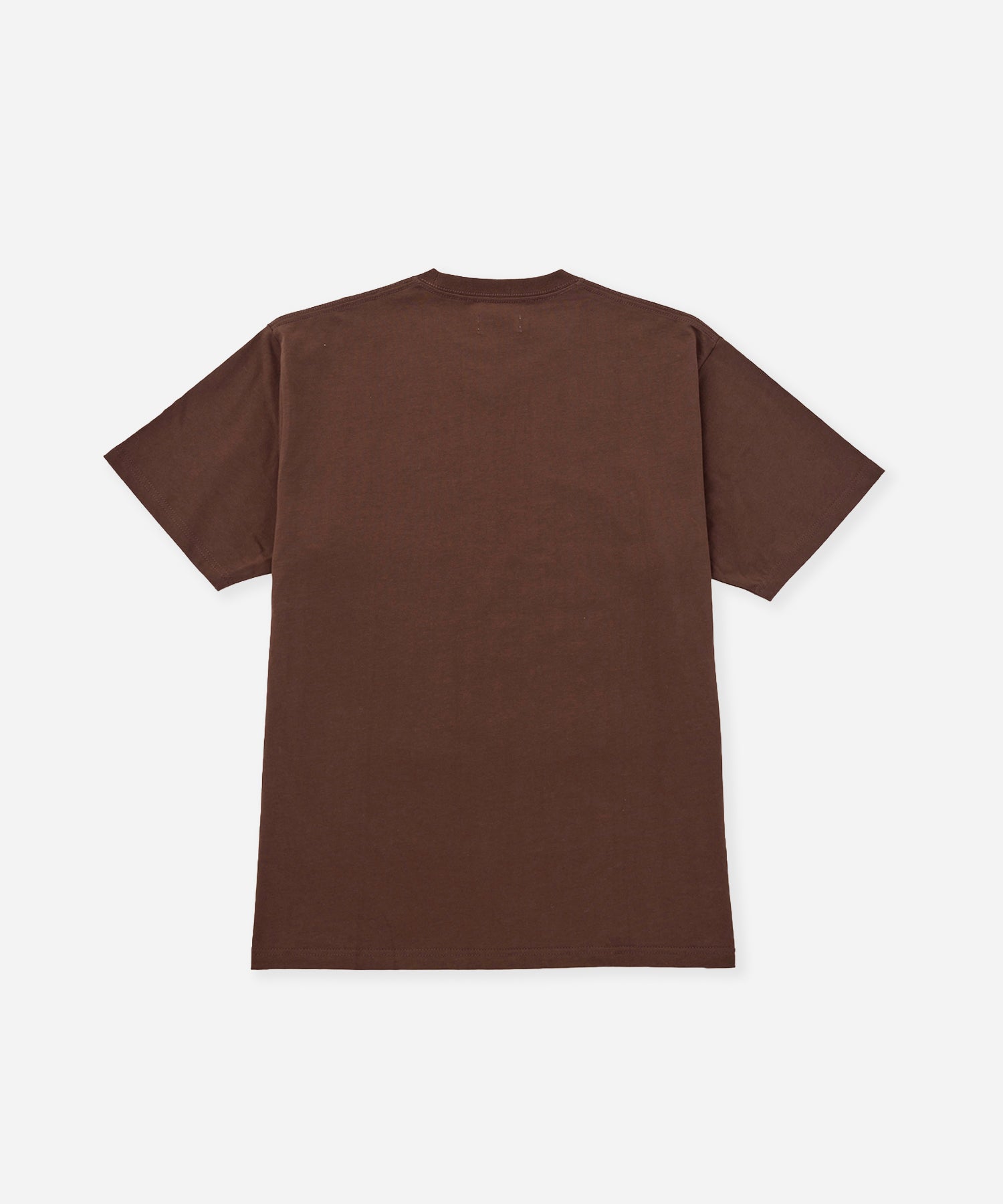 Saturdays NYC Circular Saturdays Logo Short Sleeve Tee in Dark Brown