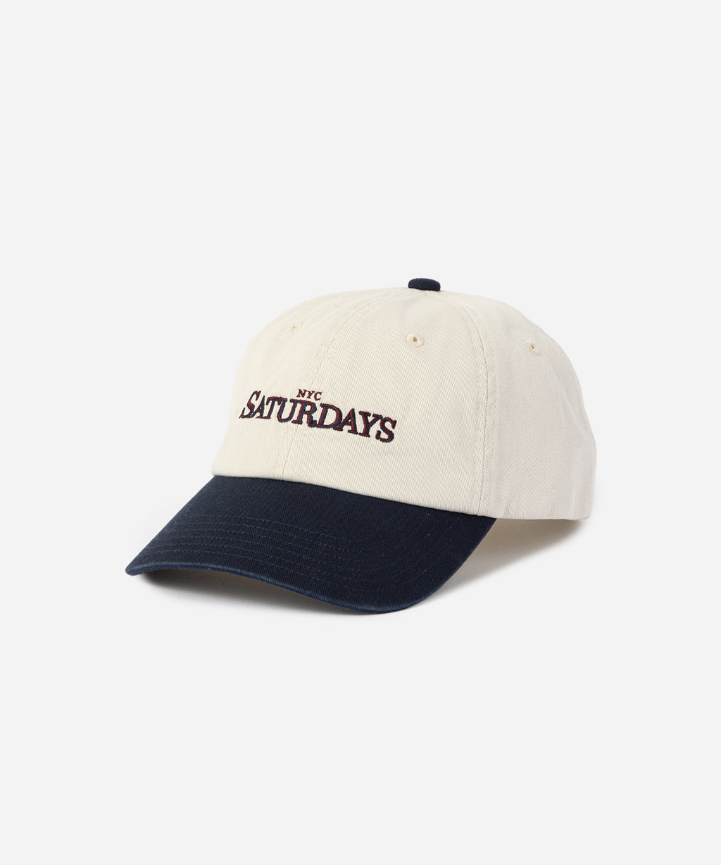 Saturdays NYC NYC SATURDAYS Cap in Ivory