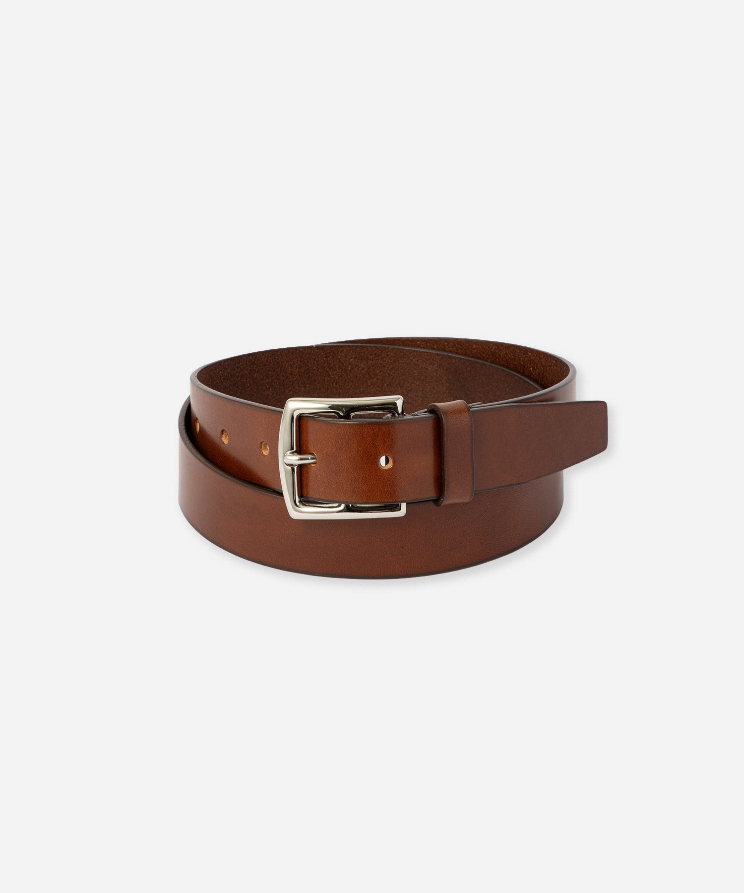 Saturdays NYC Genuine Leather Belt in Dark Brown