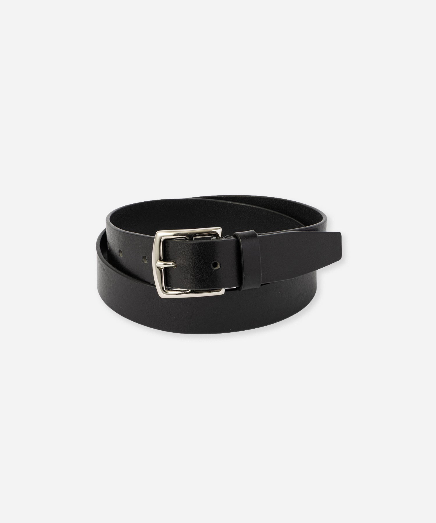 Saturdays NYC Genuine Leather Belt in Black