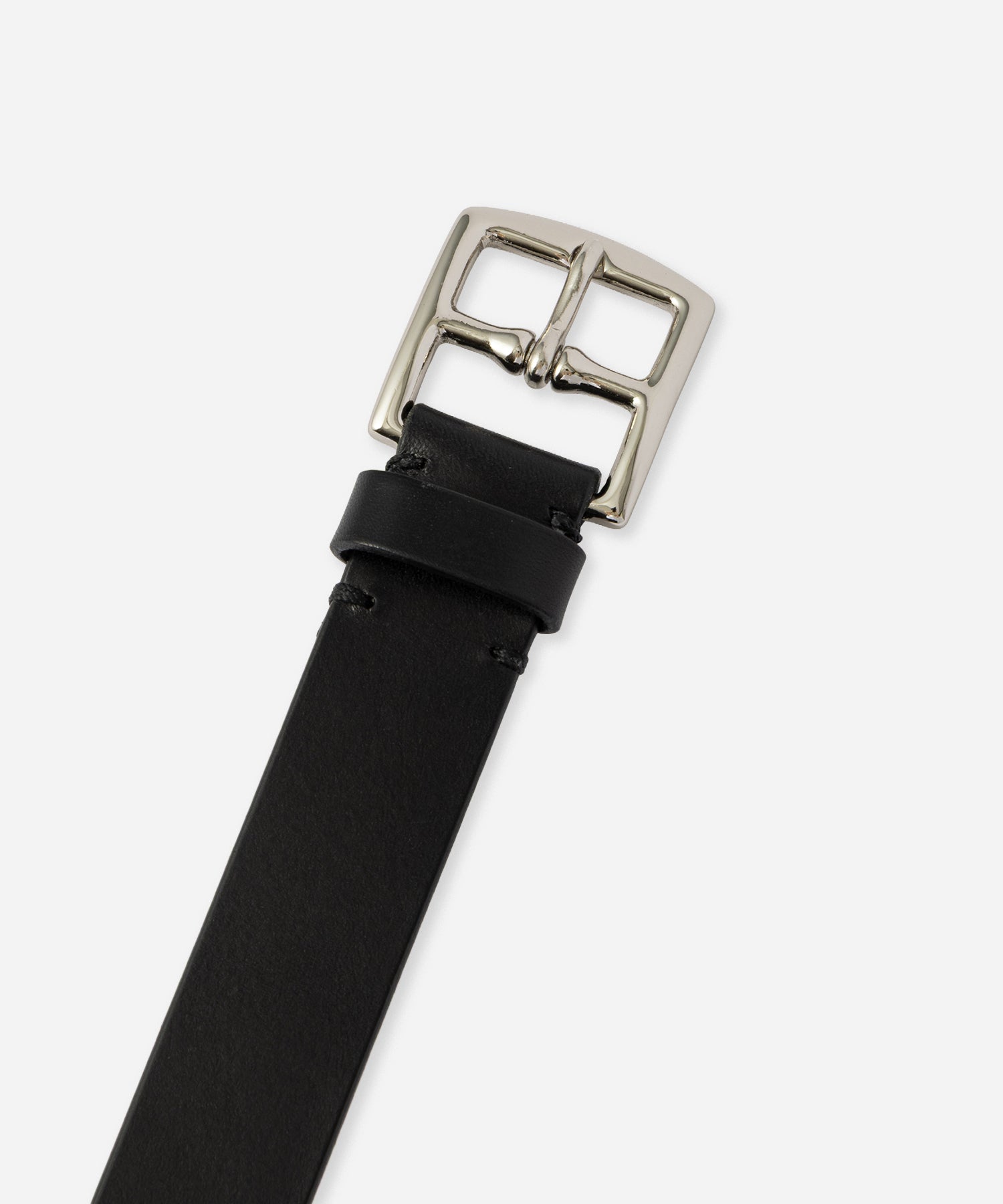 Saturdays NYC Genuine Leather Belt in Black