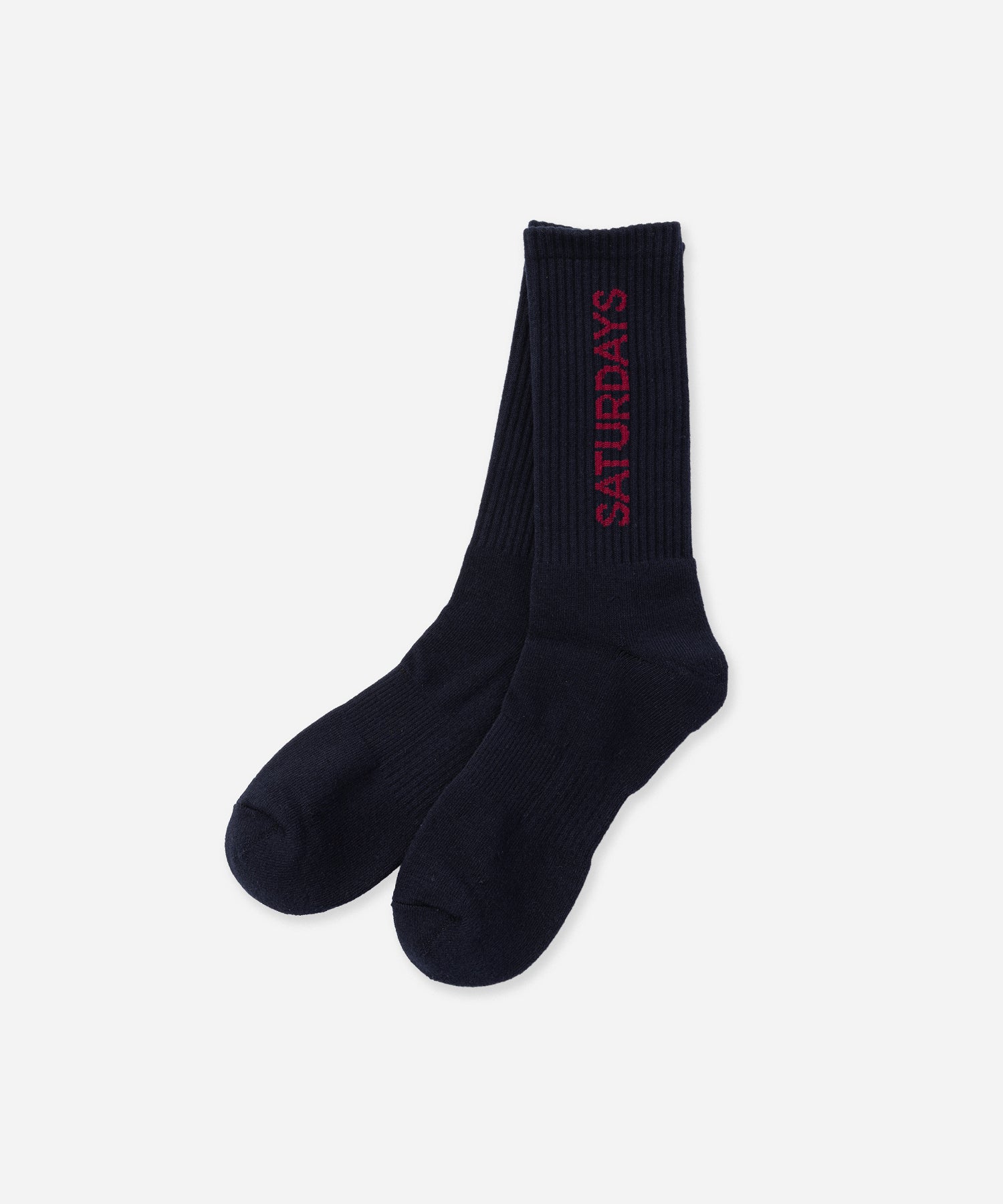 Saturdays NYC Logo Sock in Navy