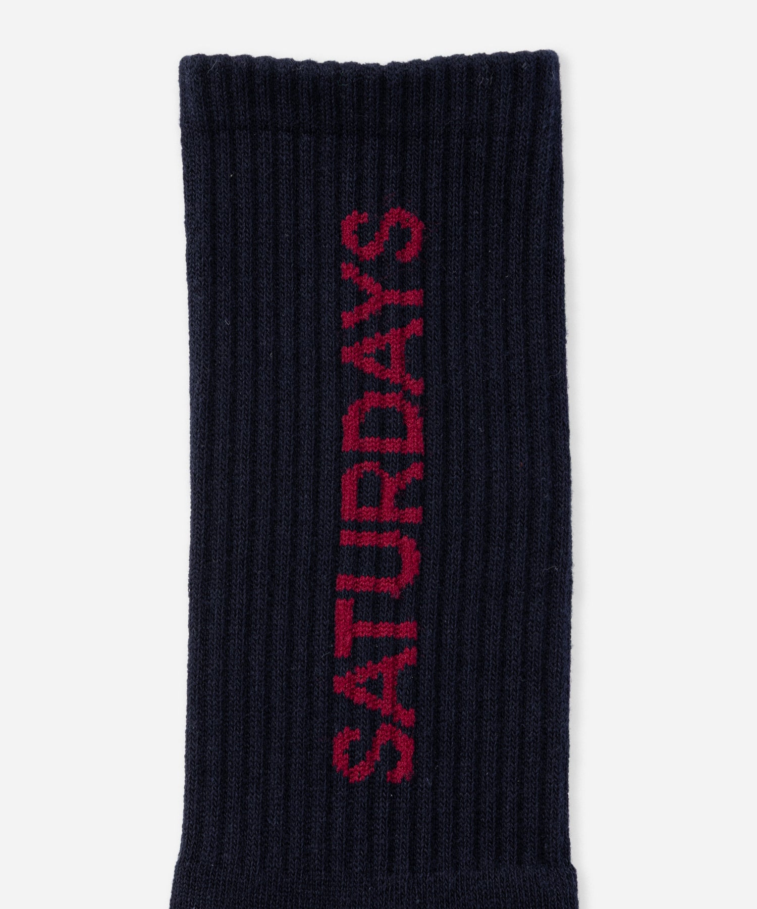 Saturdays NYC Logo Sock in Navy