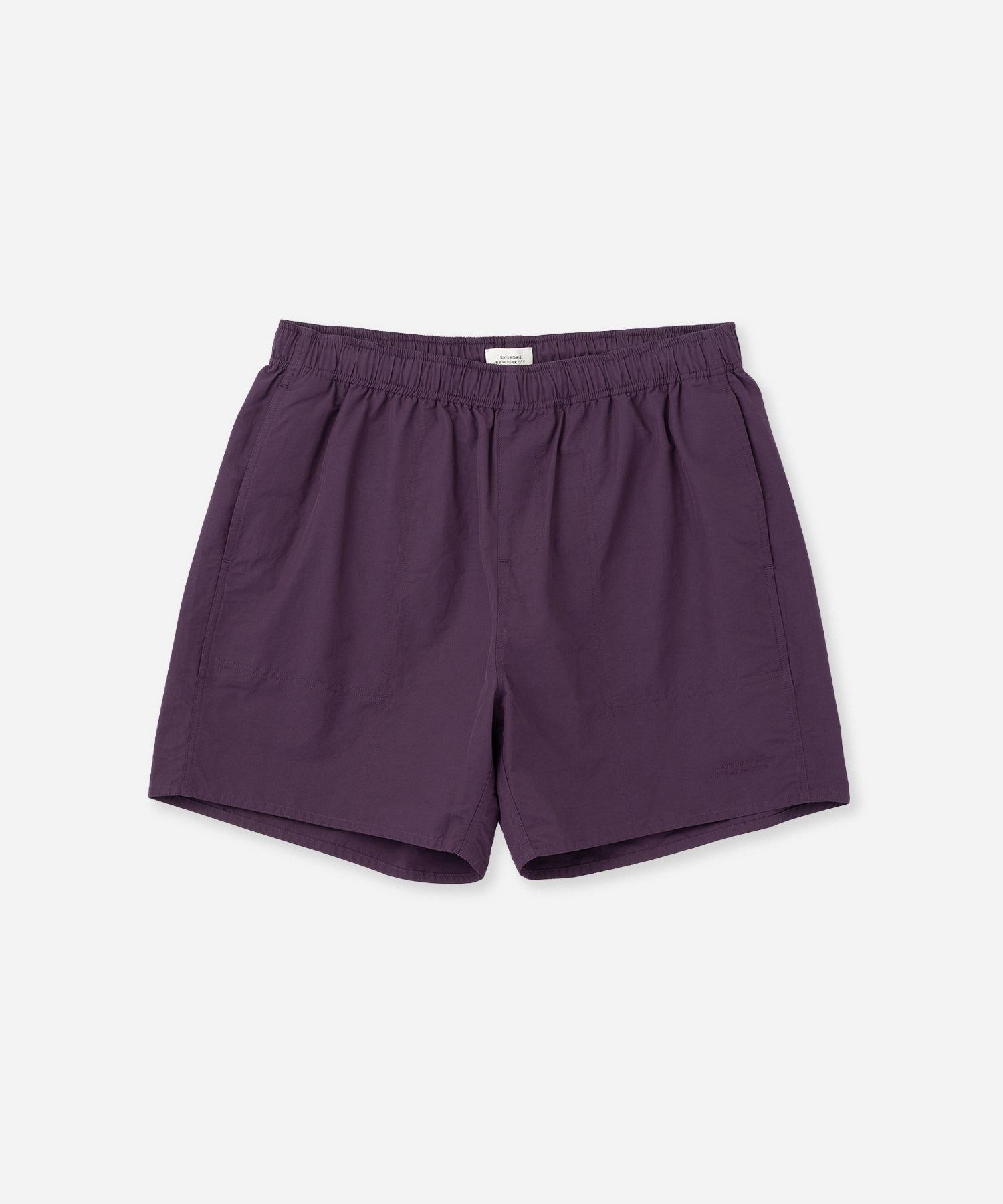 Saturdays NYC Talley Swim Short in Purple