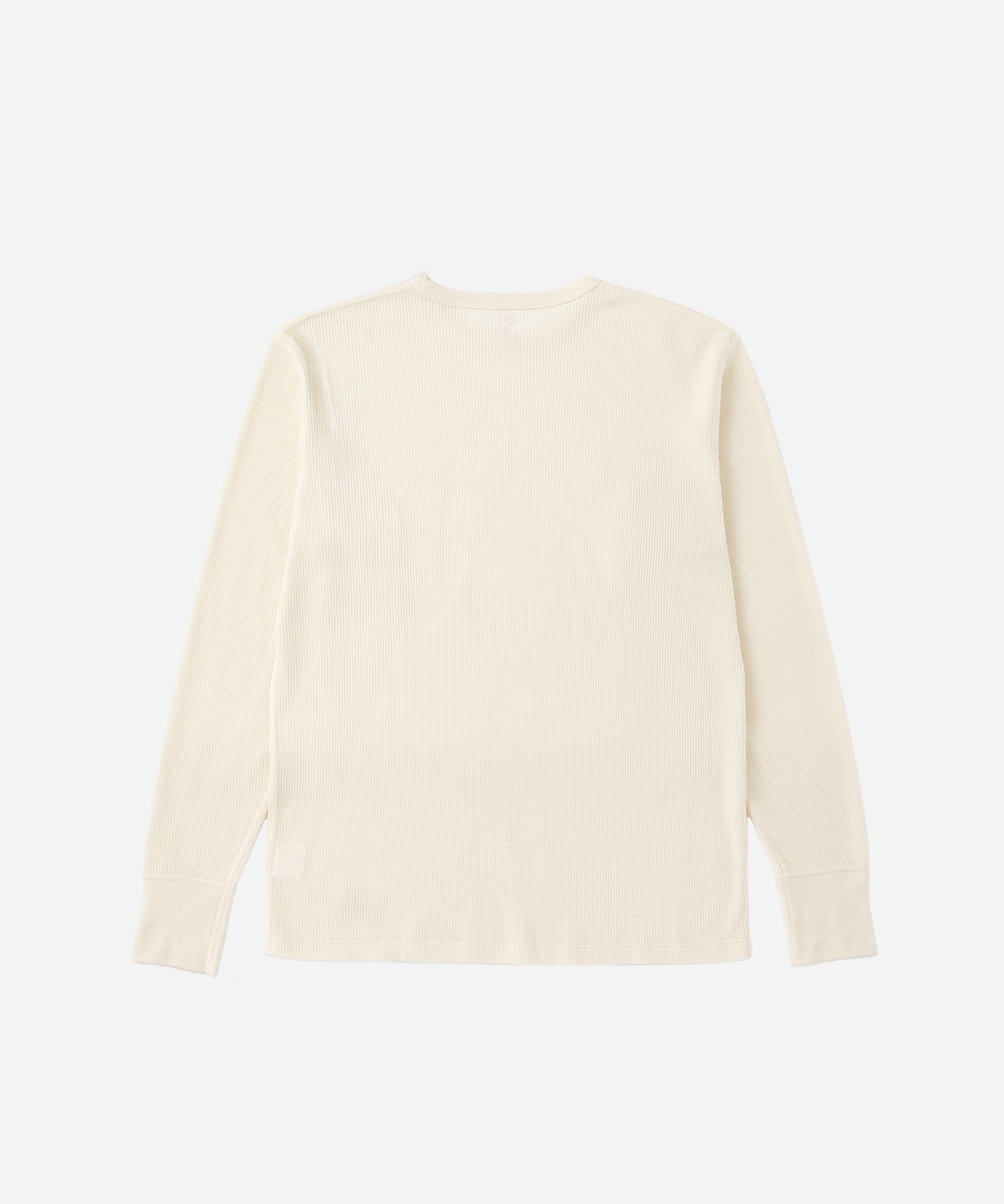 Saturdays NYC Hanes x Saturdays NYC Waffle 2-Pack Long Sleeve Tee in Black & Off White