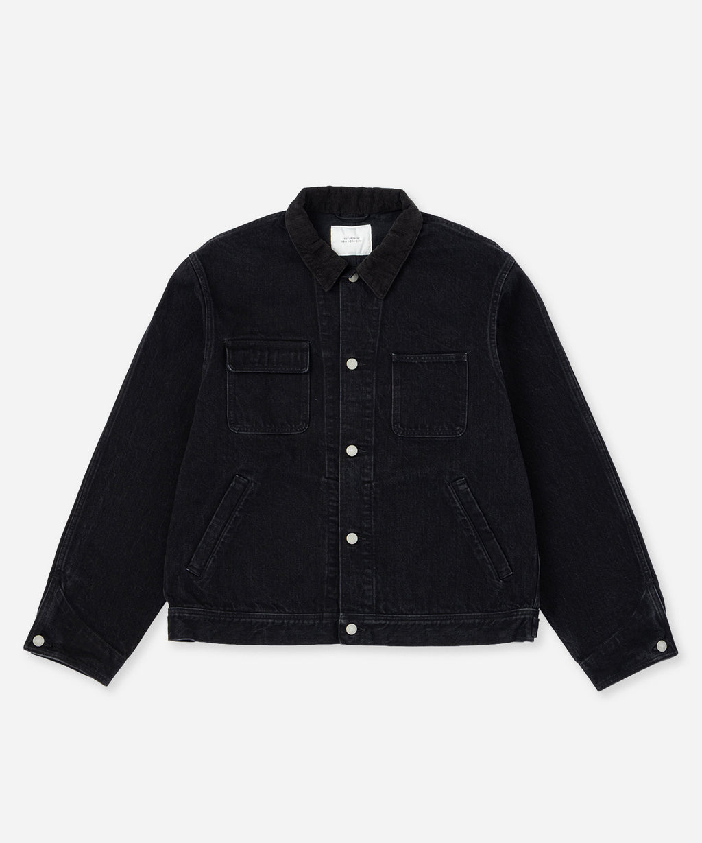 Saturdays NYC Antoine Coverall Jacket in Black