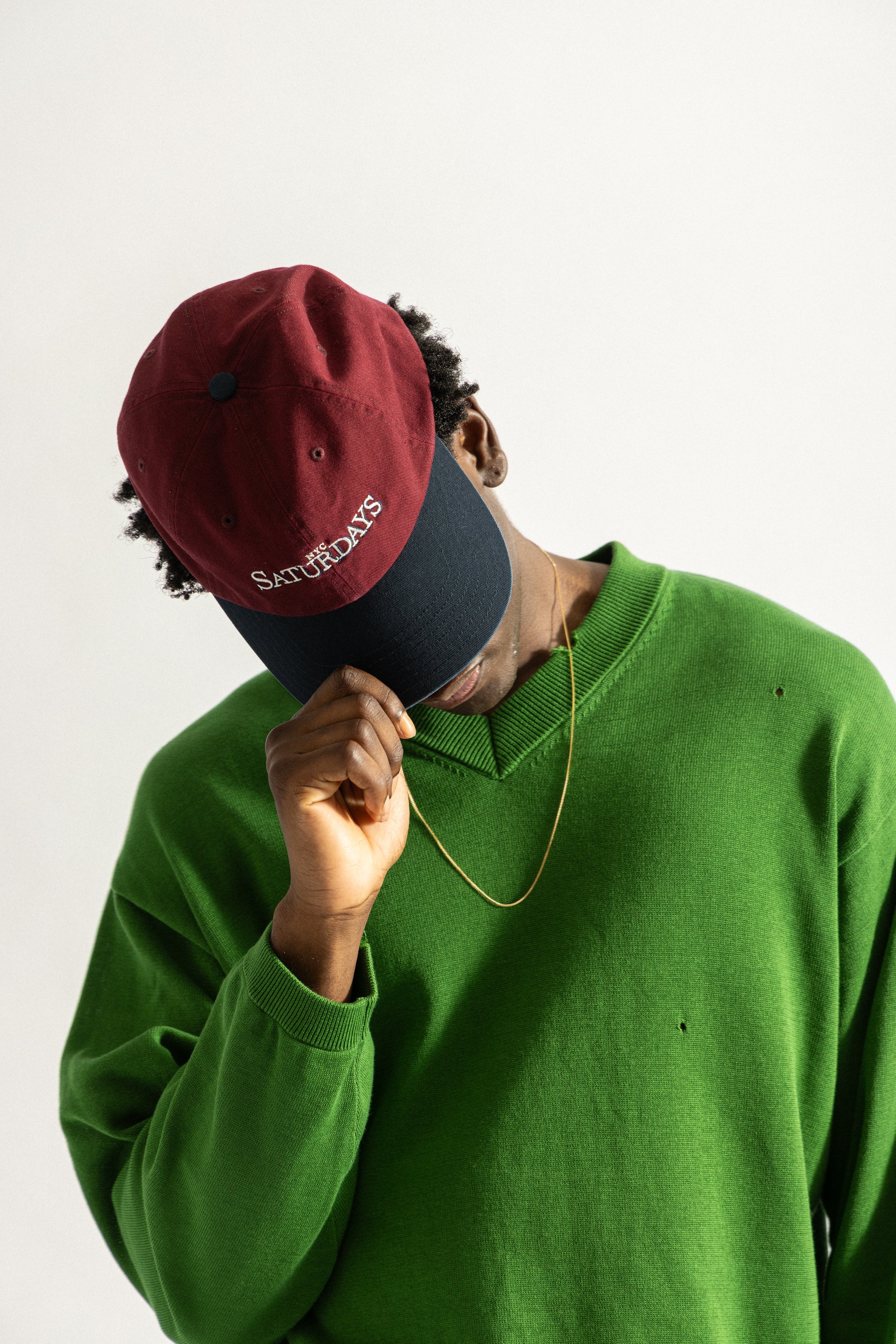 Saturdays NYC NYC SATURDAYS Cap in Wine