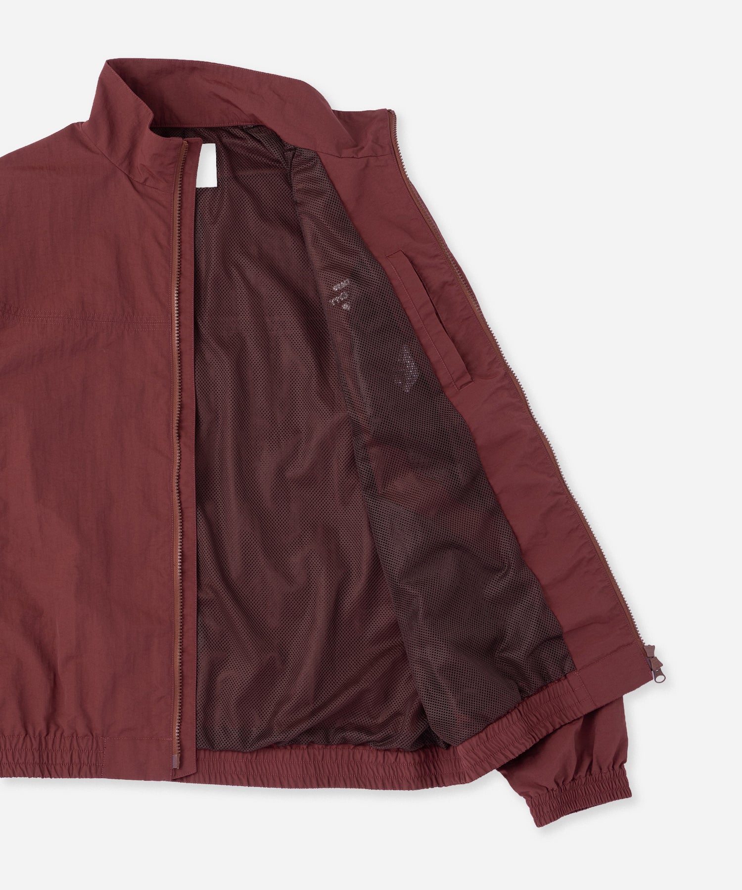 Saturdays NYC Everett International Training Jacket in Burgundy