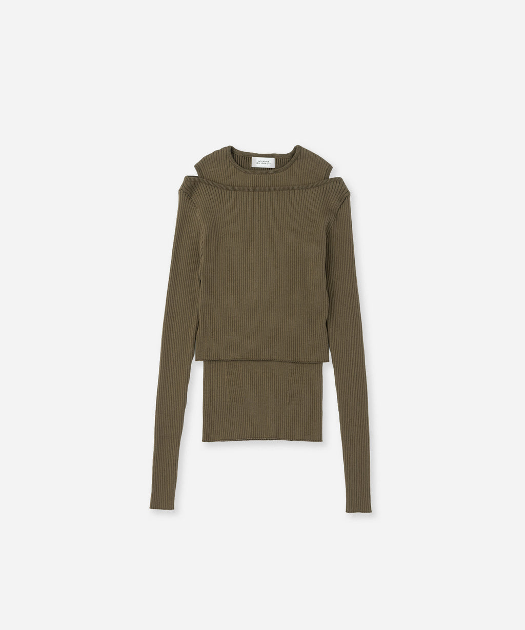 Corinne Double Layer Knit