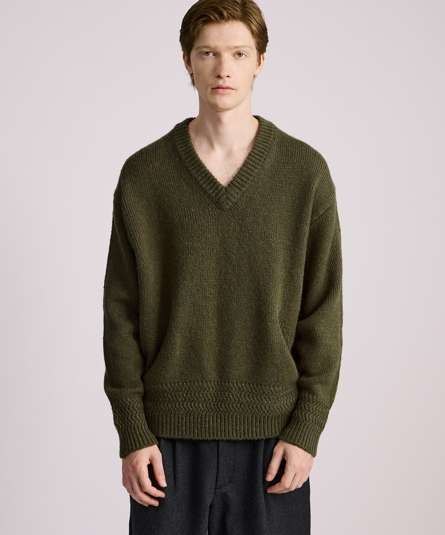Nicholas Low Gage V Neck Sweater
