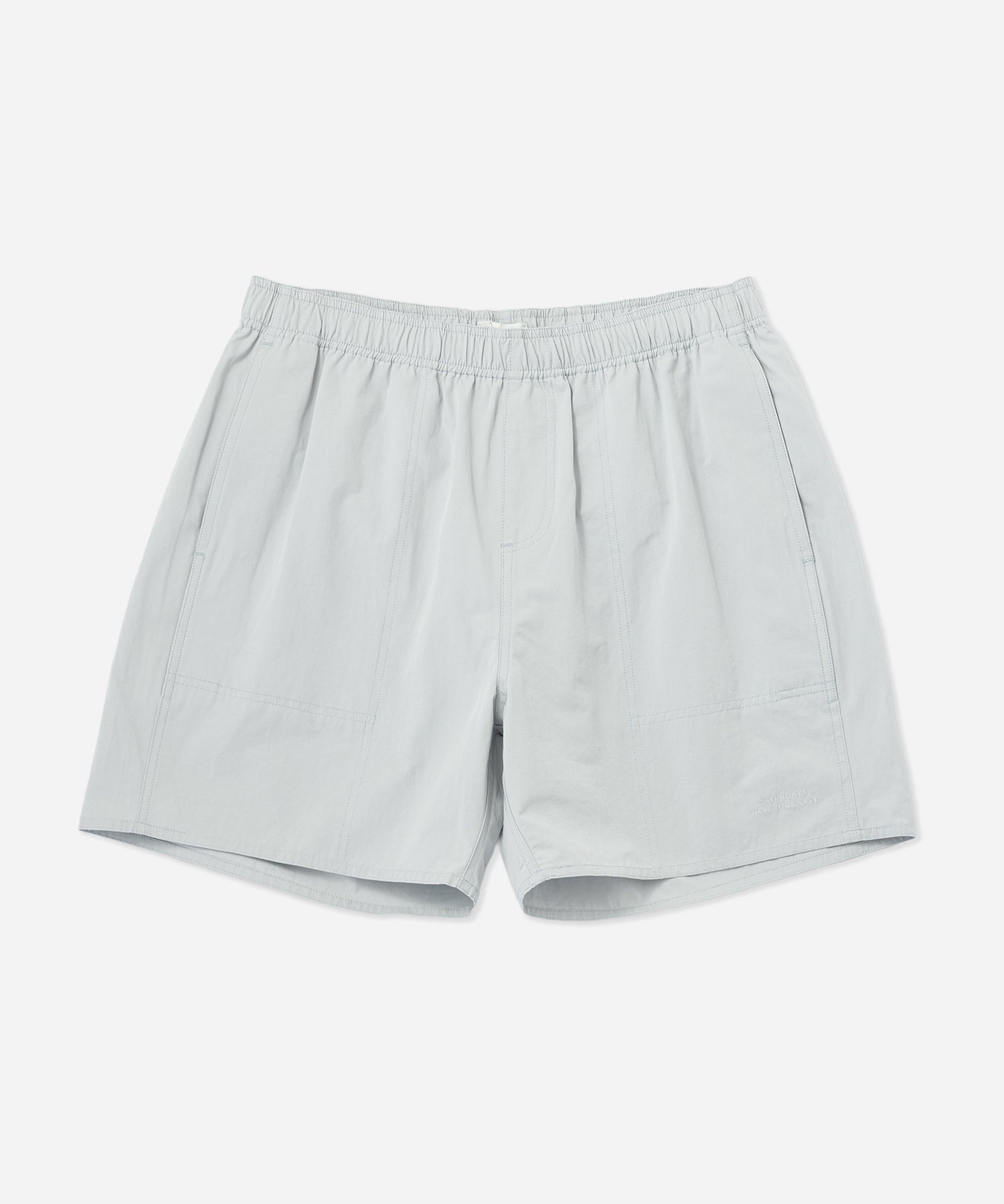 Saturdays NYC Talley Swim Short in Light Blue
