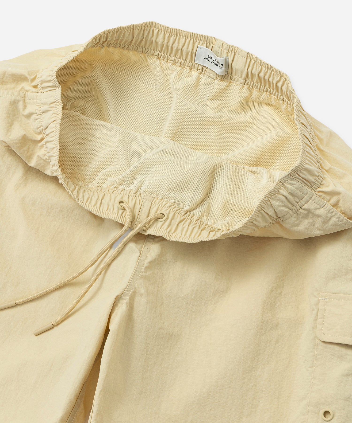Saturdays NYC Danjo Cargo Swim Short in Ivory