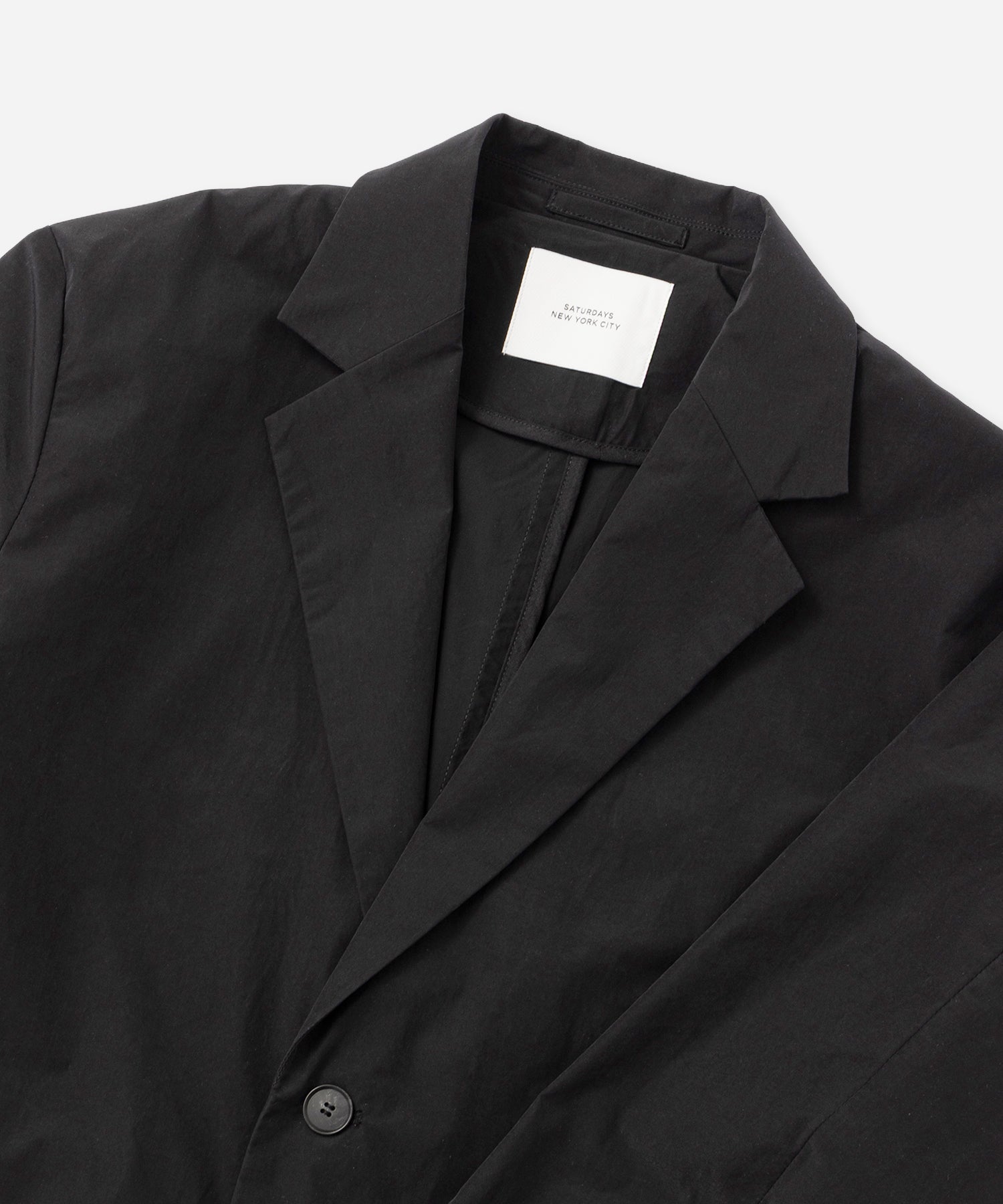 Saturdays NYC Mirza Easy Wear Jacket in Black