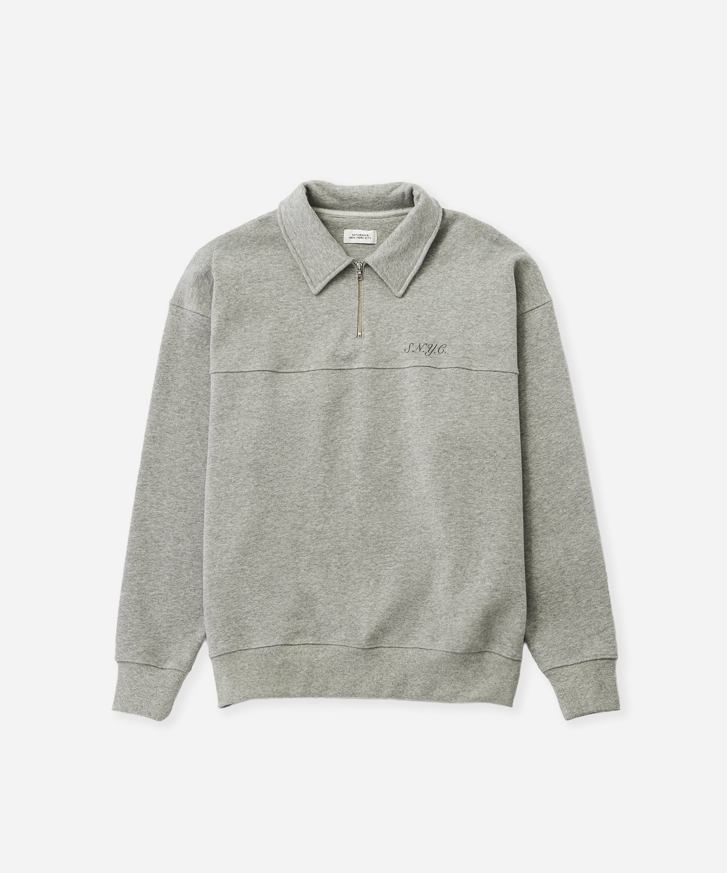 Mott Relaxed Quarter Zip Sweatshirt