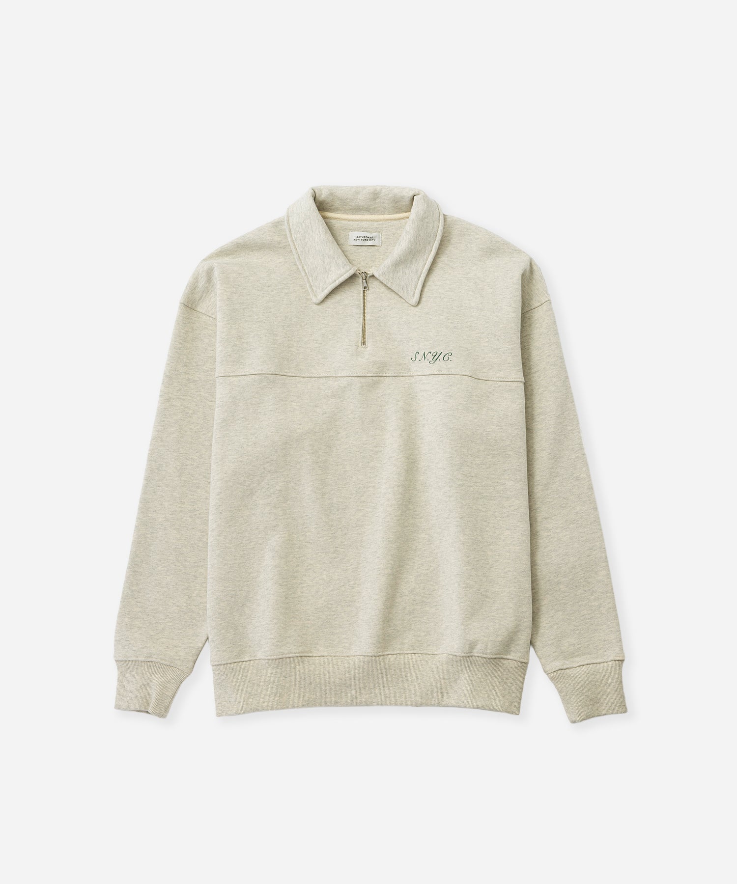 Mott Relaxed Quarter Zip Sweatshirt