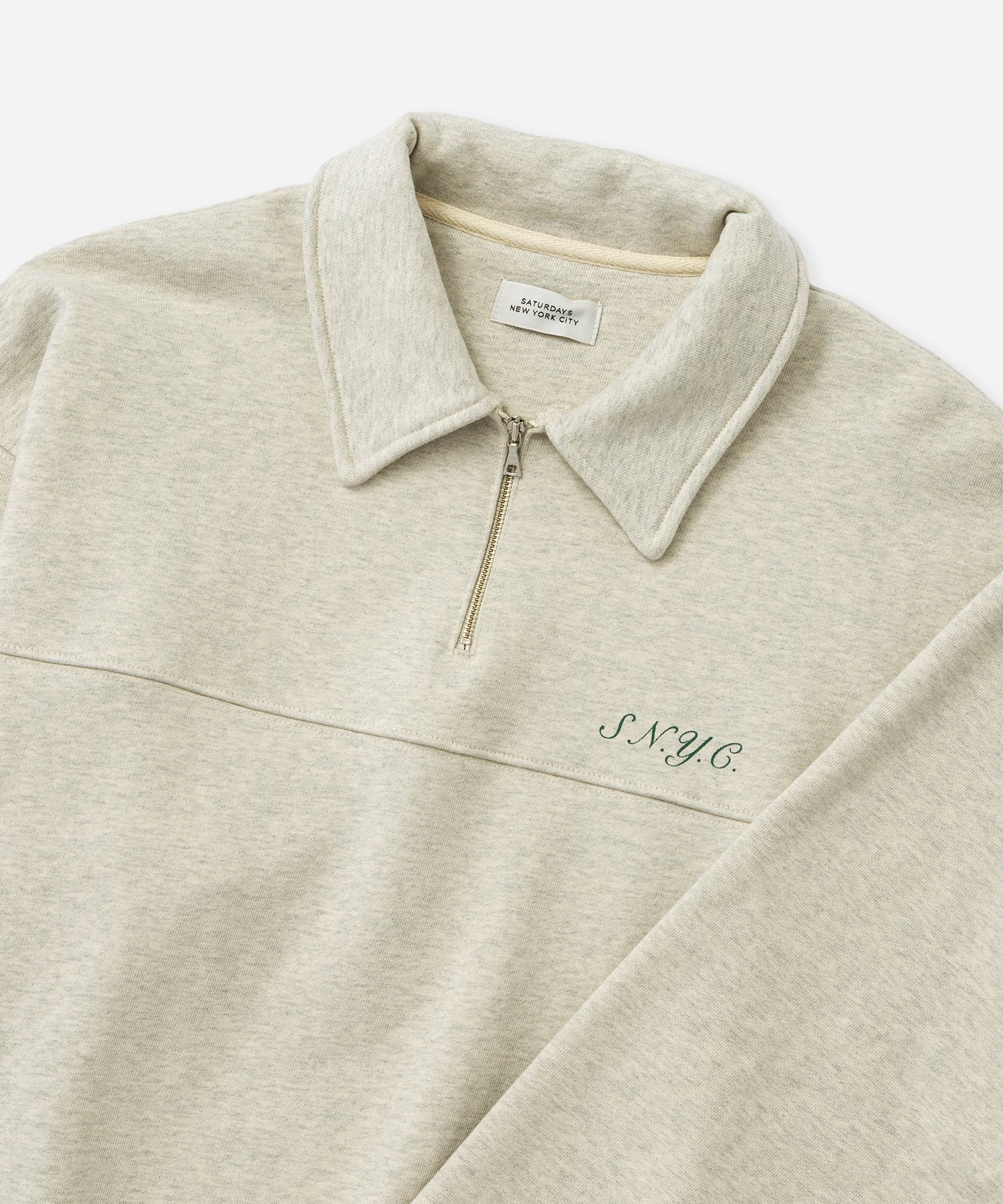 Mott Relaxed Quarter Zip Sweatshirt