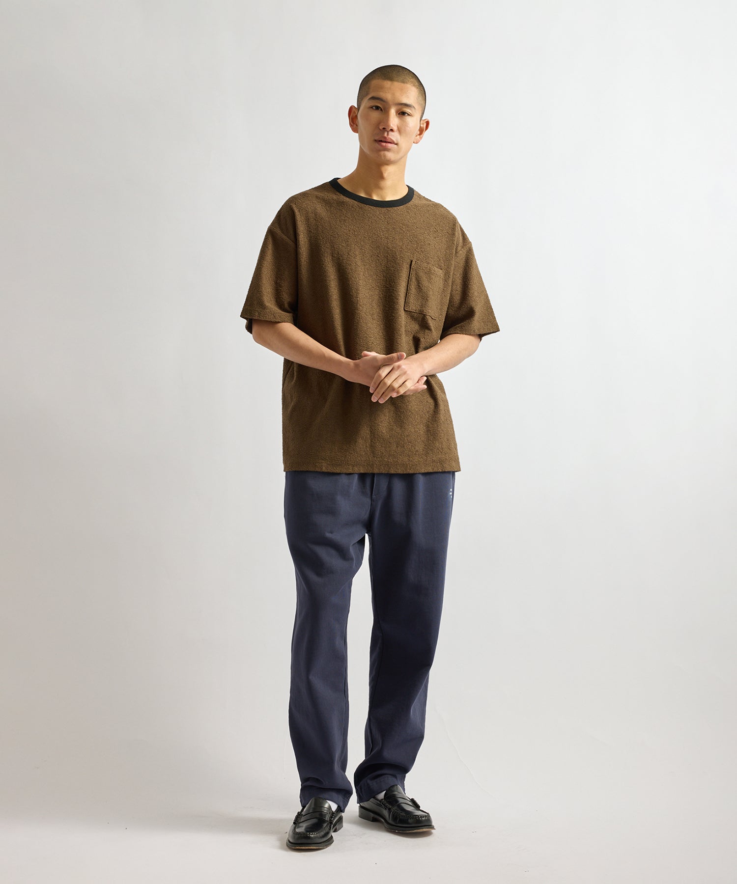 Ringer Pile Relaxed Short Sleeve Tee