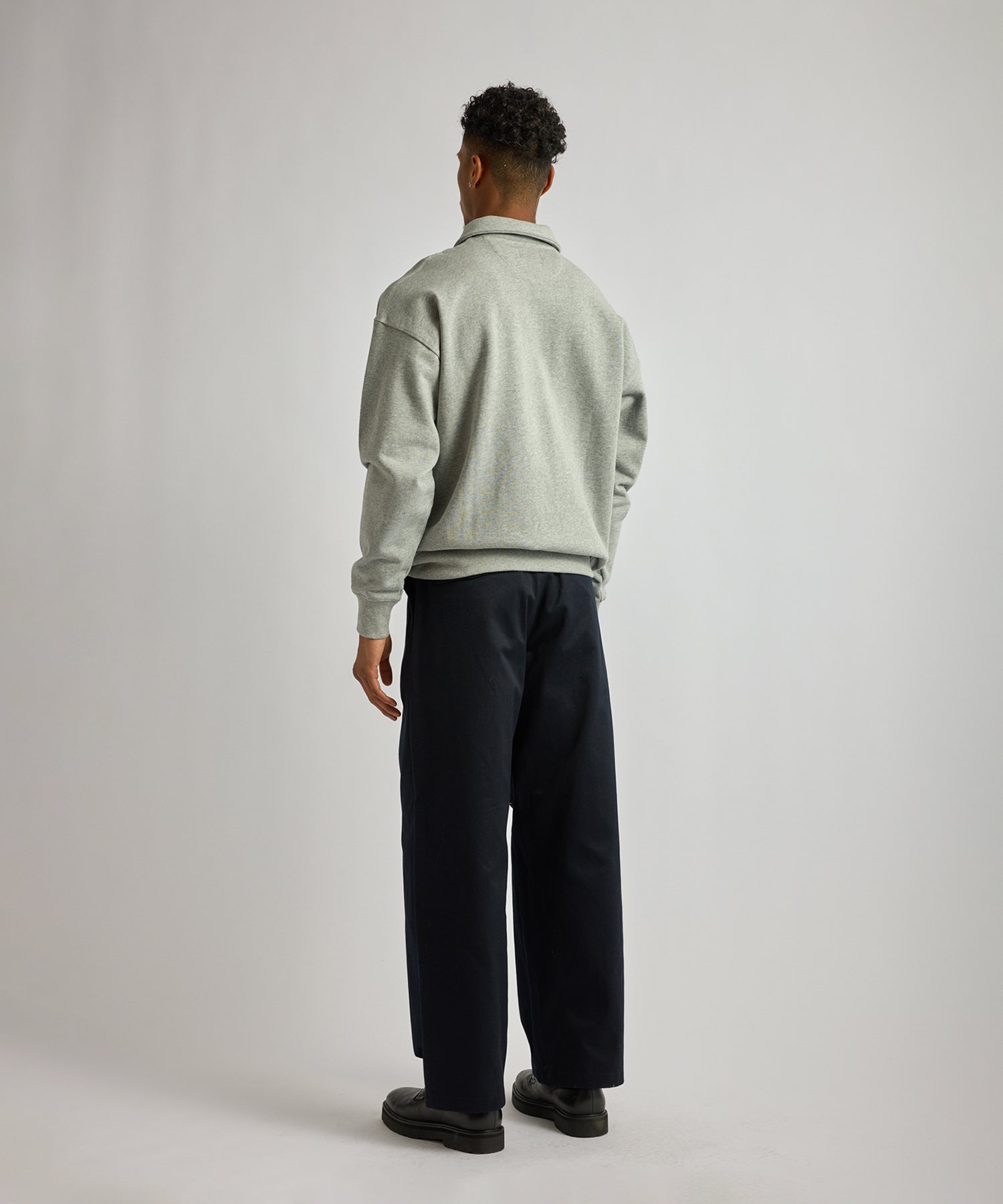 Mott Relaxed Quarter Zip Sweatshirt