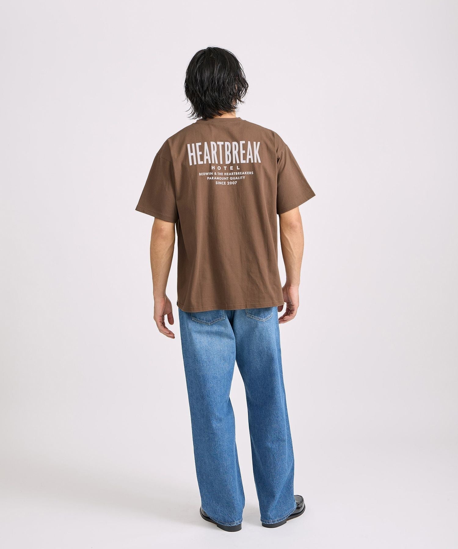 Saturdays NYC Bedwin x Saturdays Manhattan Tee in Brown