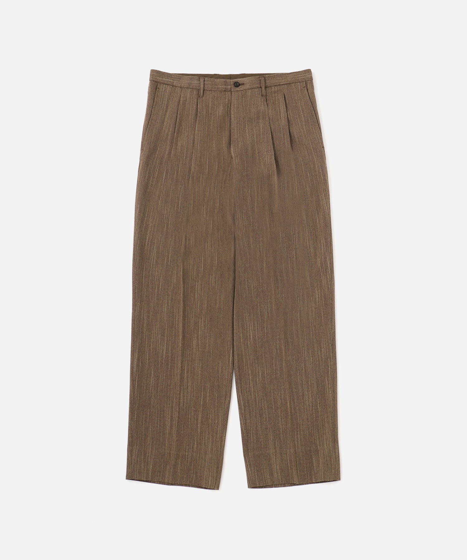 George Tweed Two Tuck Pant