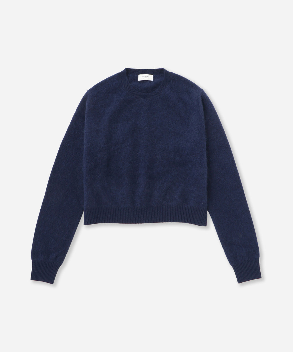 Saturdays NYC Christine Textured Knit in Navy