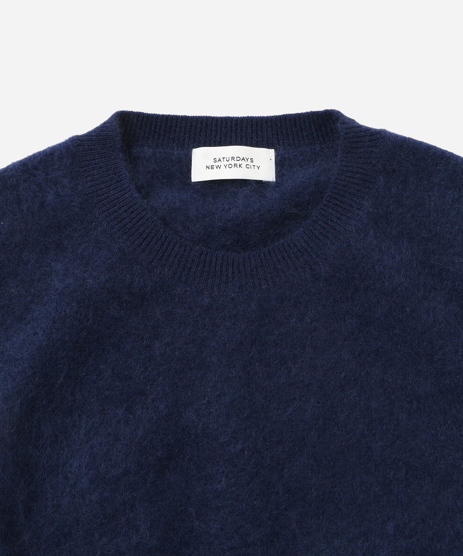 Saturdays NYC Christine Textured Knit in Navy