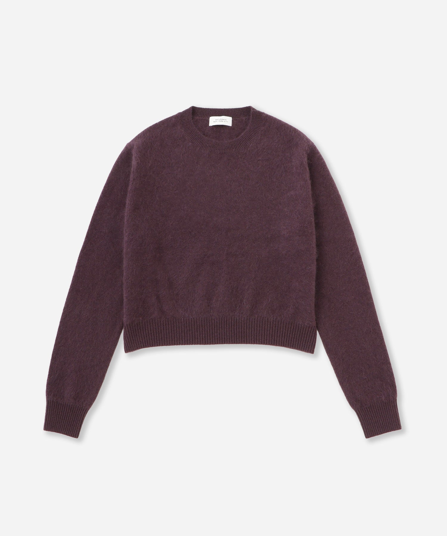 Saturdays NYC Christine Textured Knit in Wine