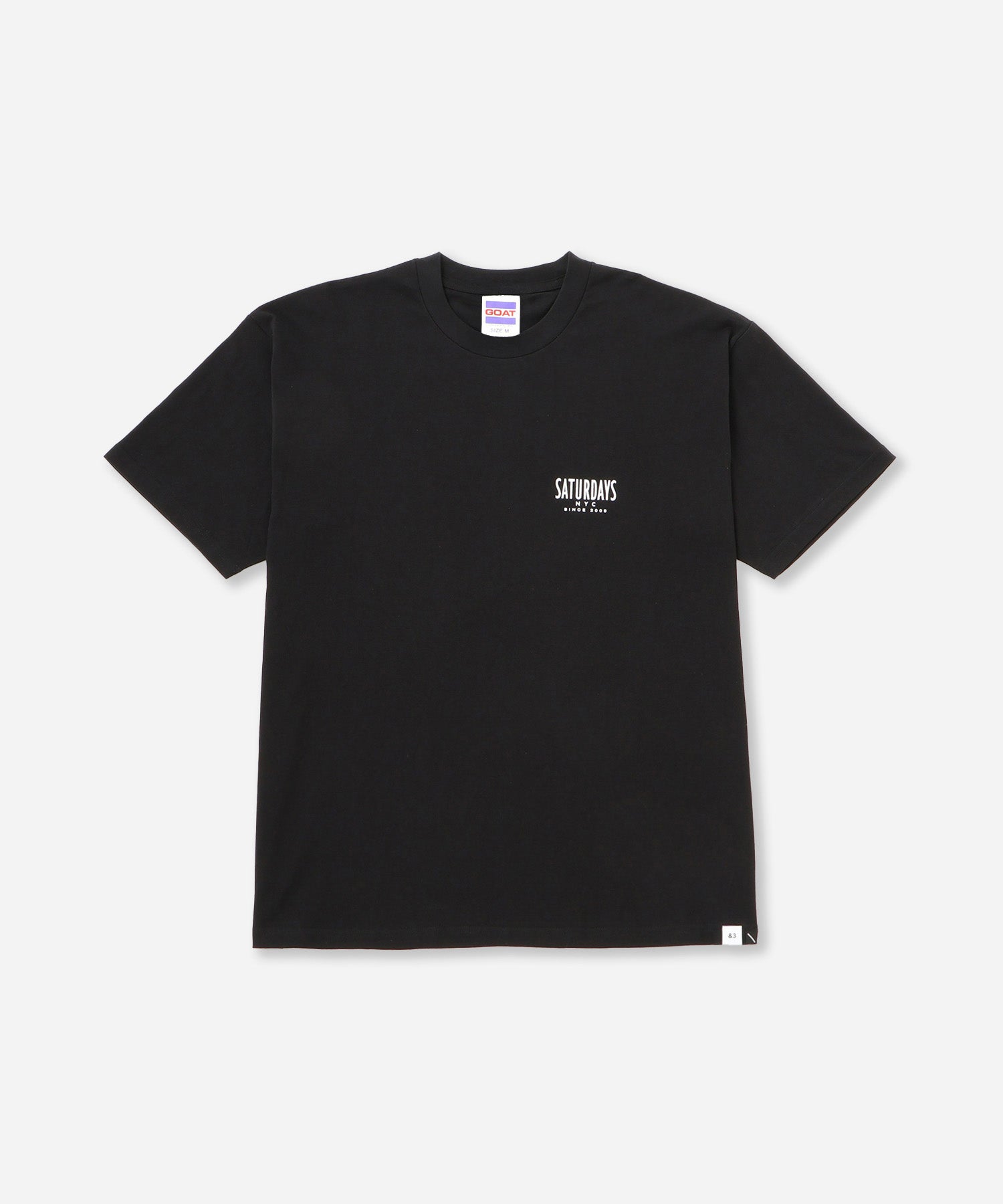 Saturdays NYC Bedwin x Saturdays Manhattan Tee in Black