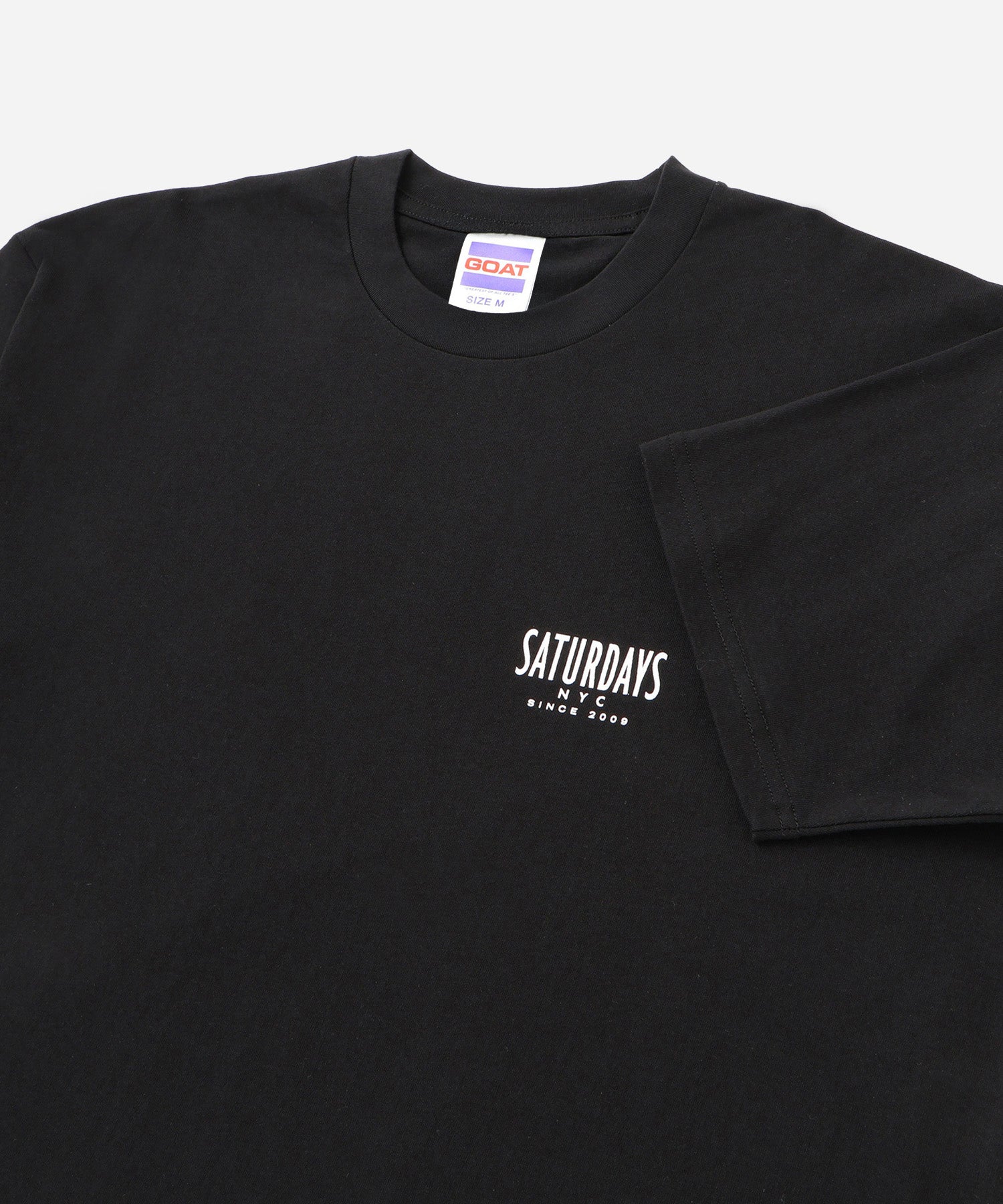 Saturdays NYC Bedwin x Saturdays Manhattan Tee in Black