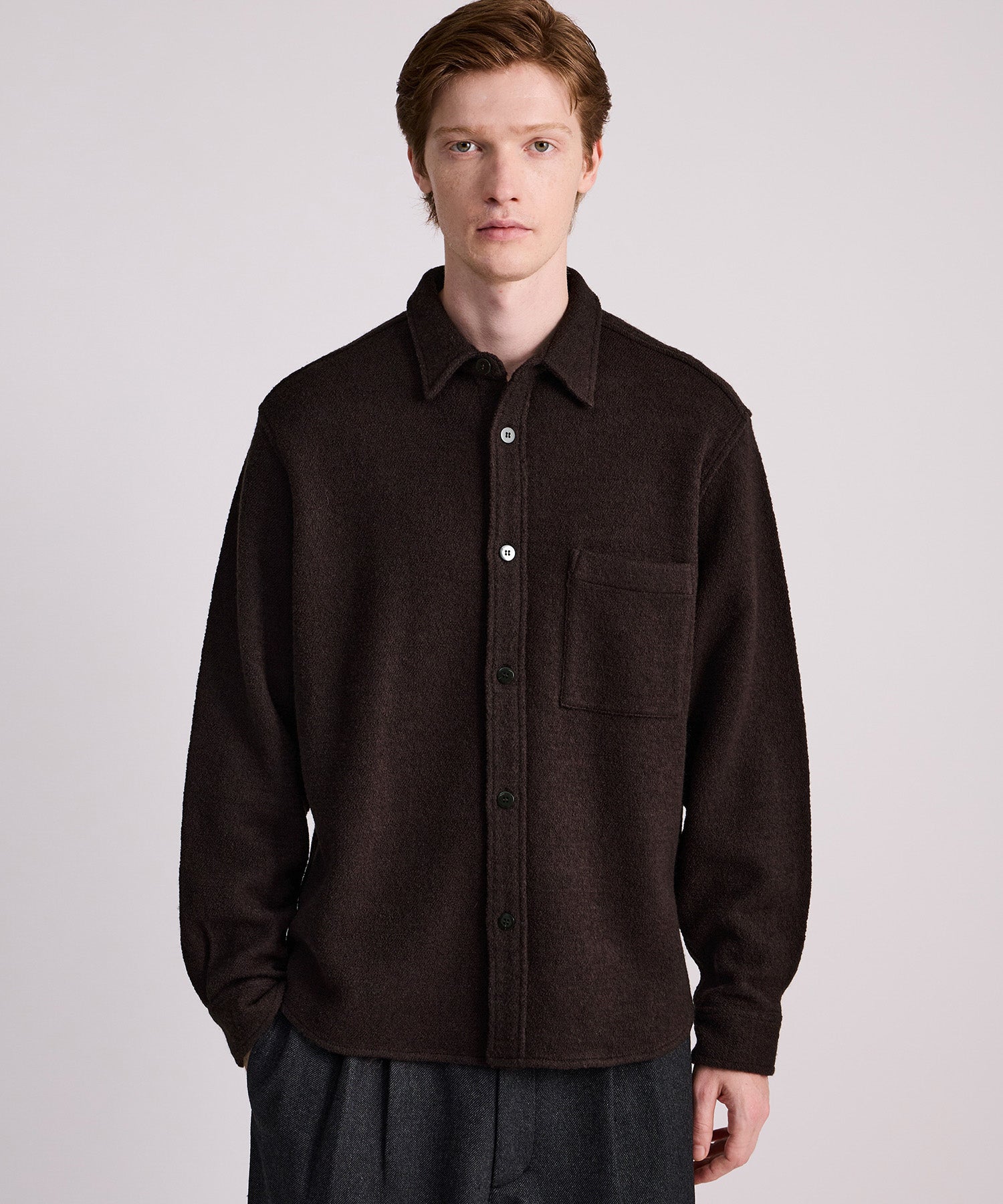 Ryan Heavy Boucle Shirt