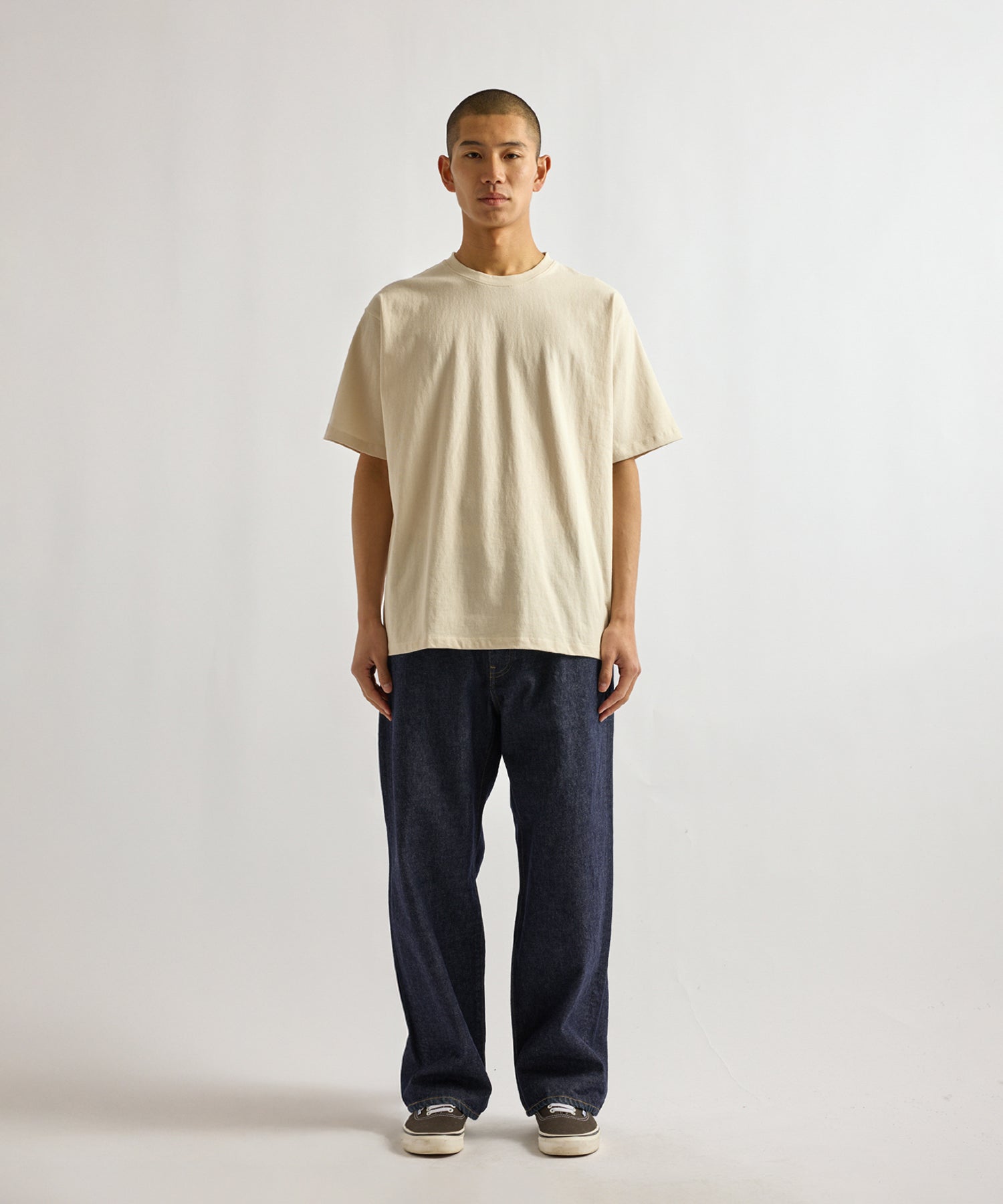 Takeru Relaxed Rinsed Denim Pant