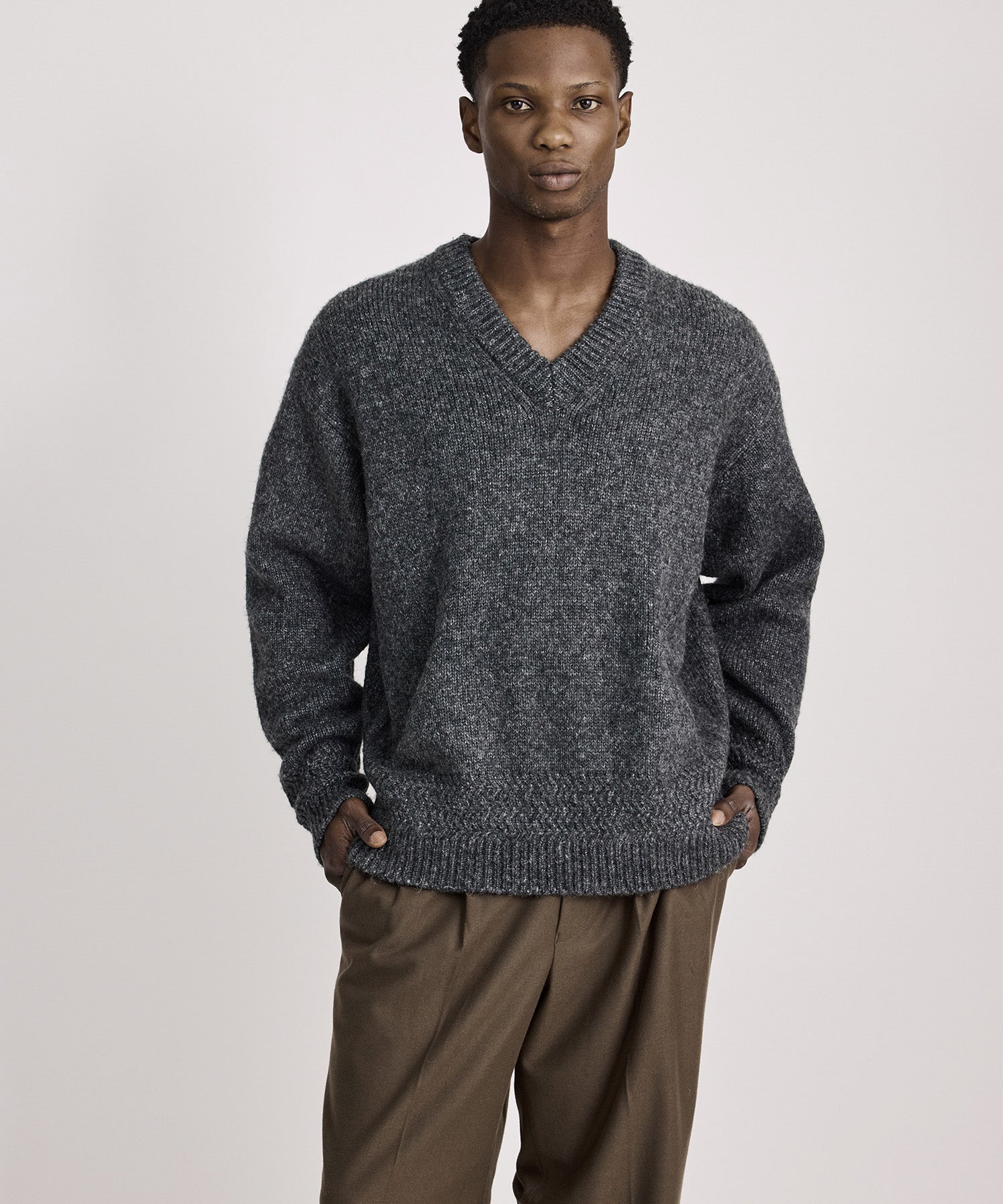 Nicholas Low Gage V Neck Sweater