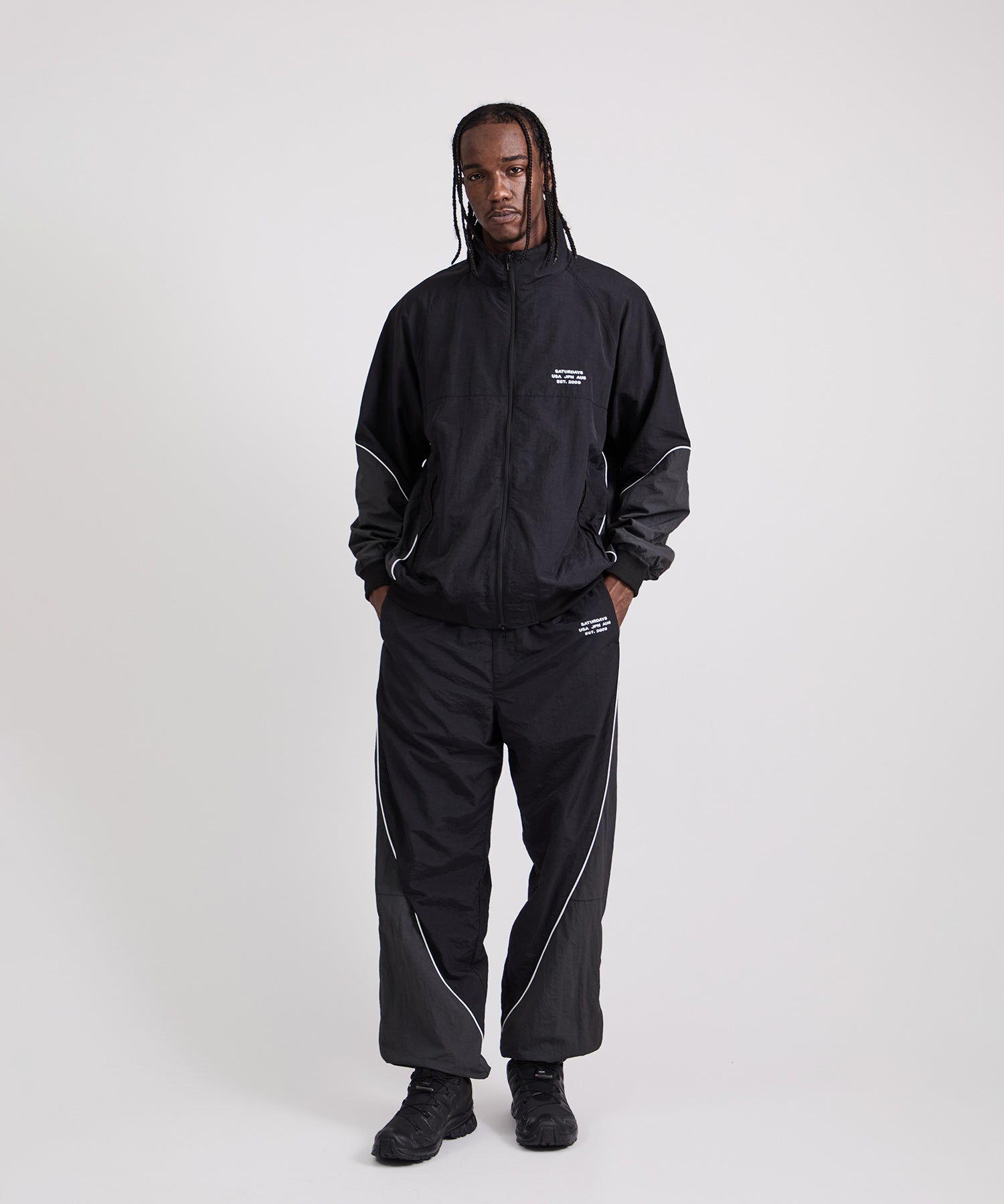 Everett Panelled Track Jacket
