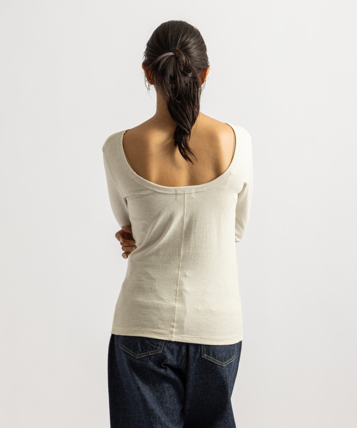 Clara Scoop Back Top