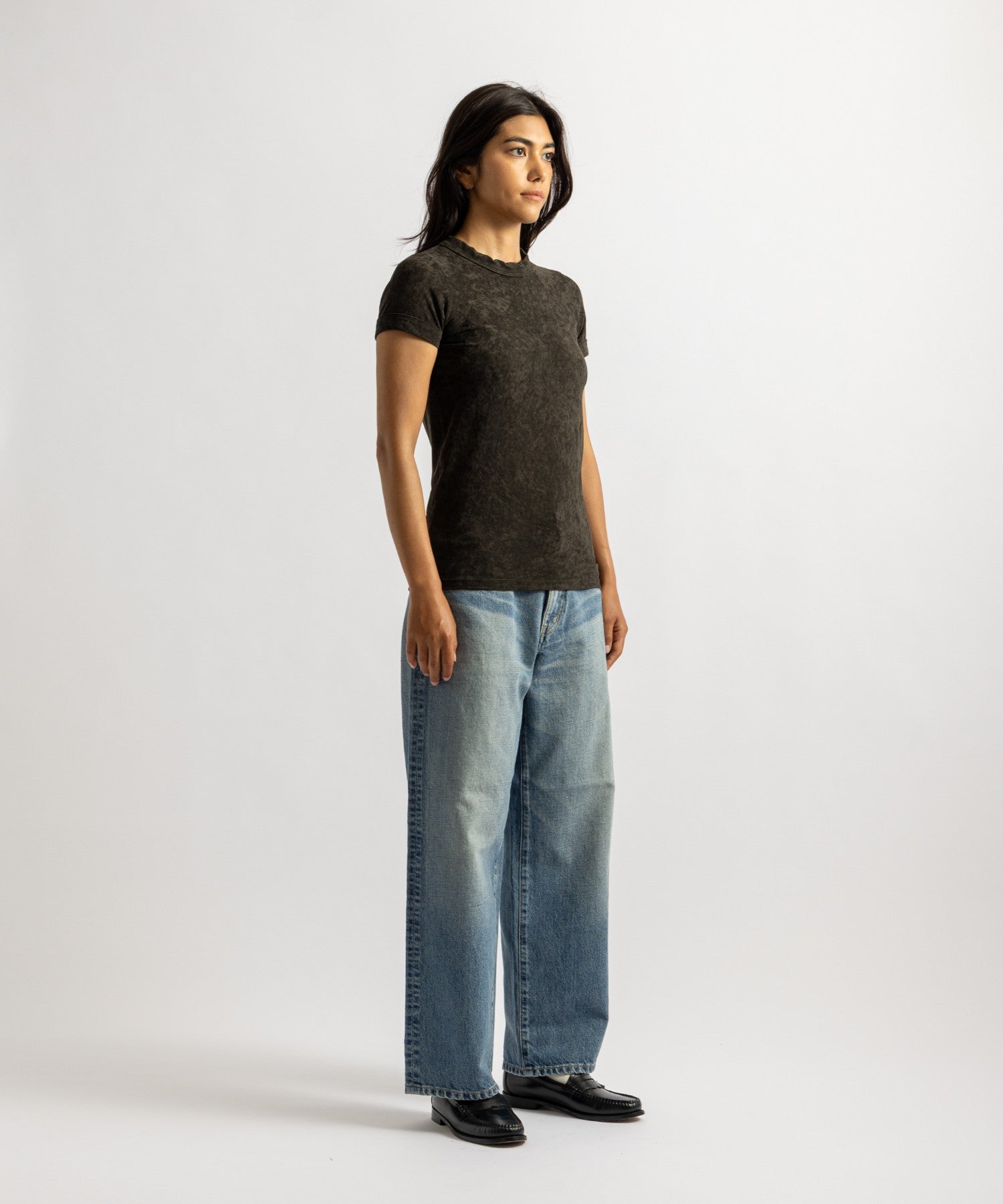 Nadia Trim Collar Top