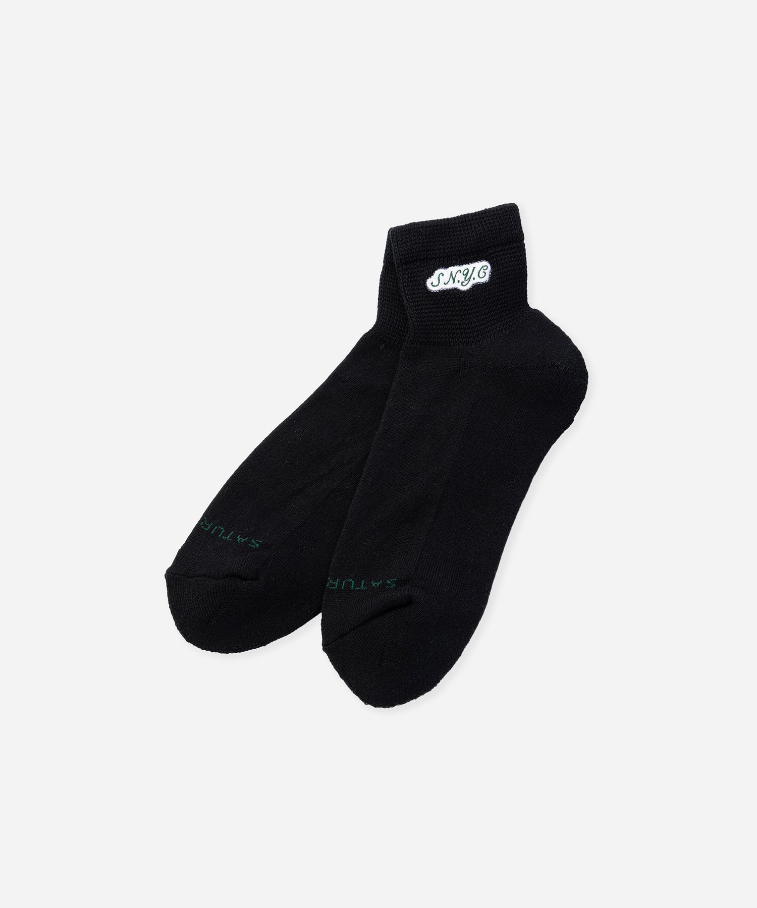 Saturdays NYC S.NYC Quarter Sock in Black