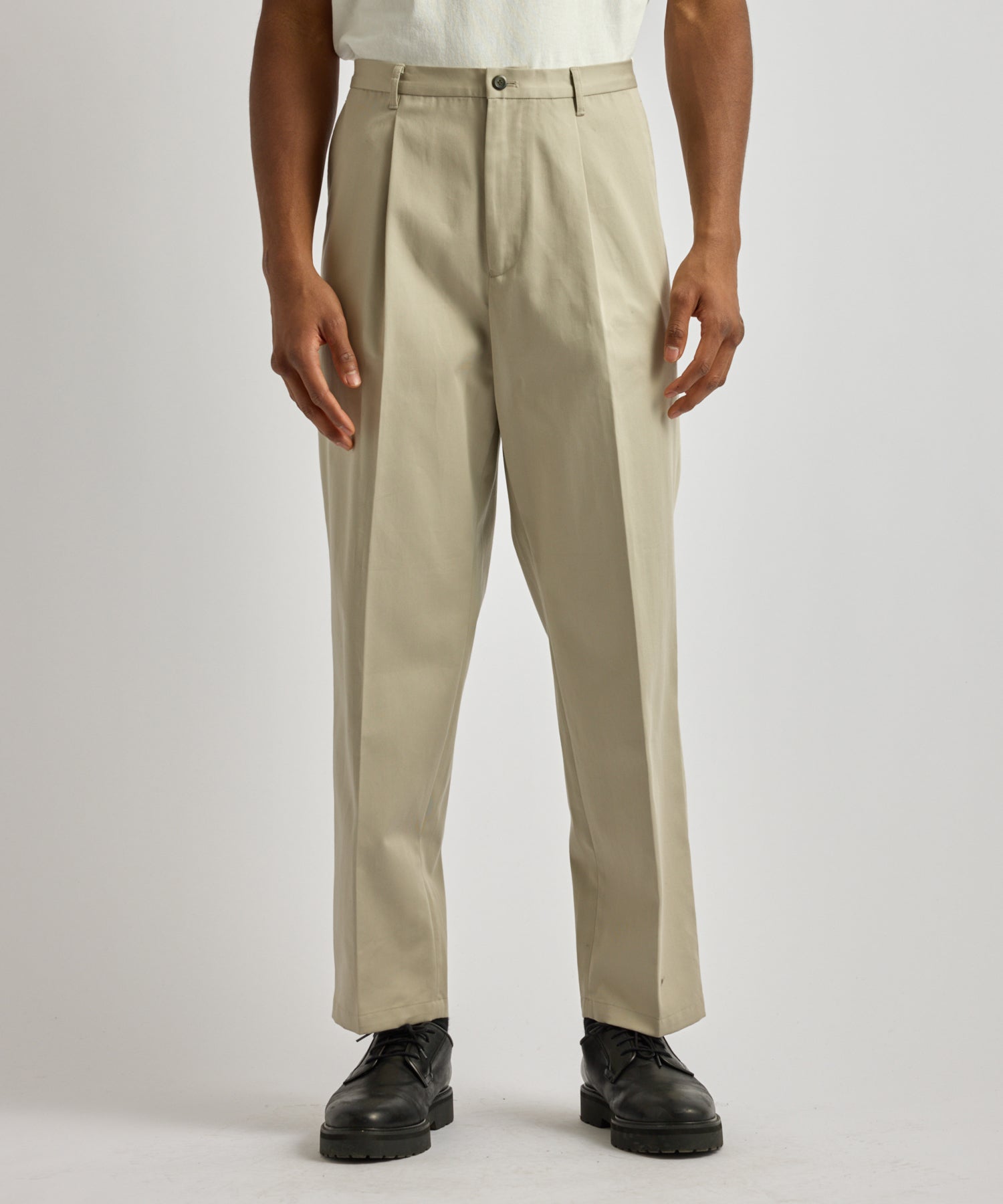 Saturdays NYC Dean One Tuck Pant in Gray