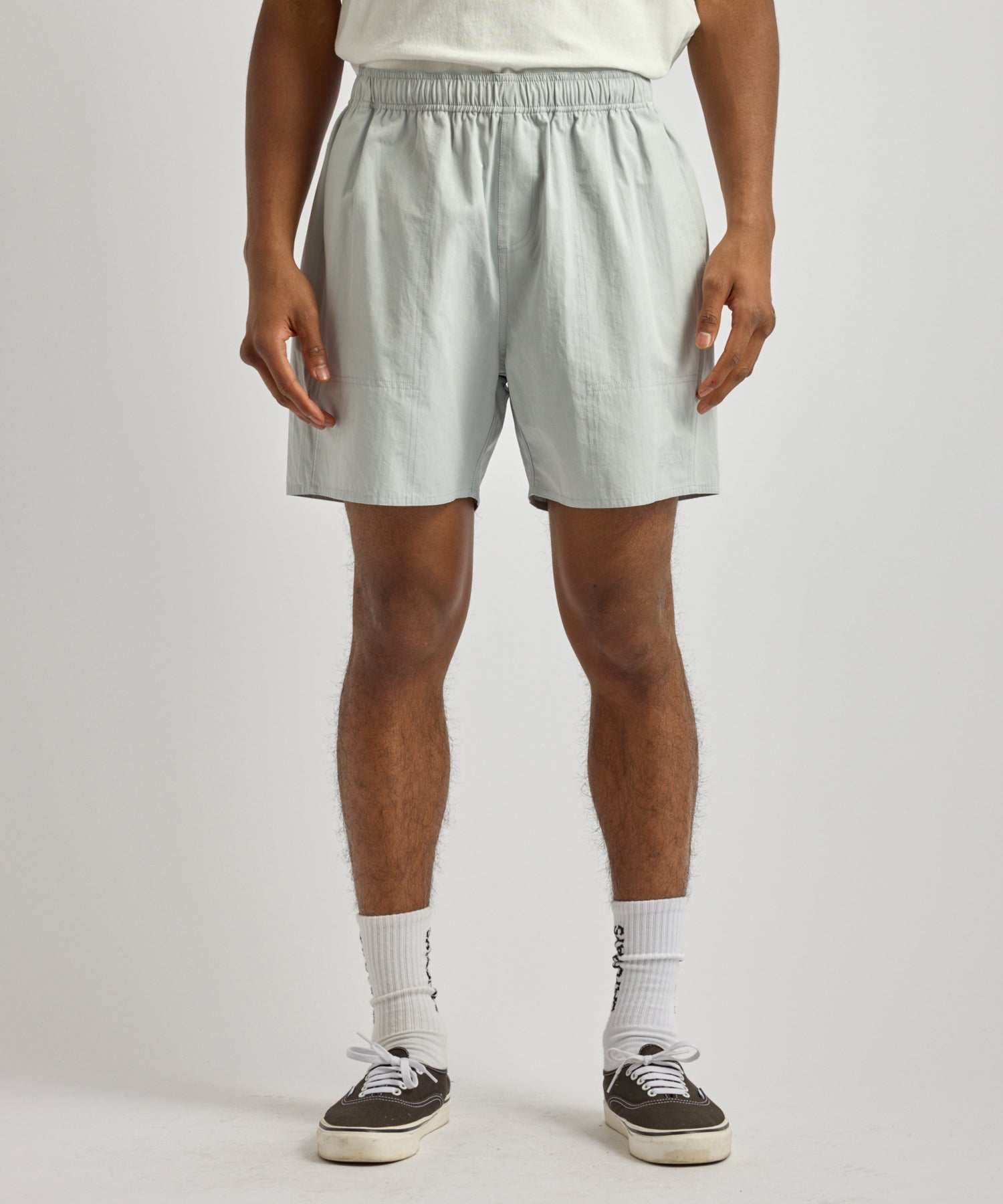 Saturdays NYC Talley Swim Short in Light Blue
