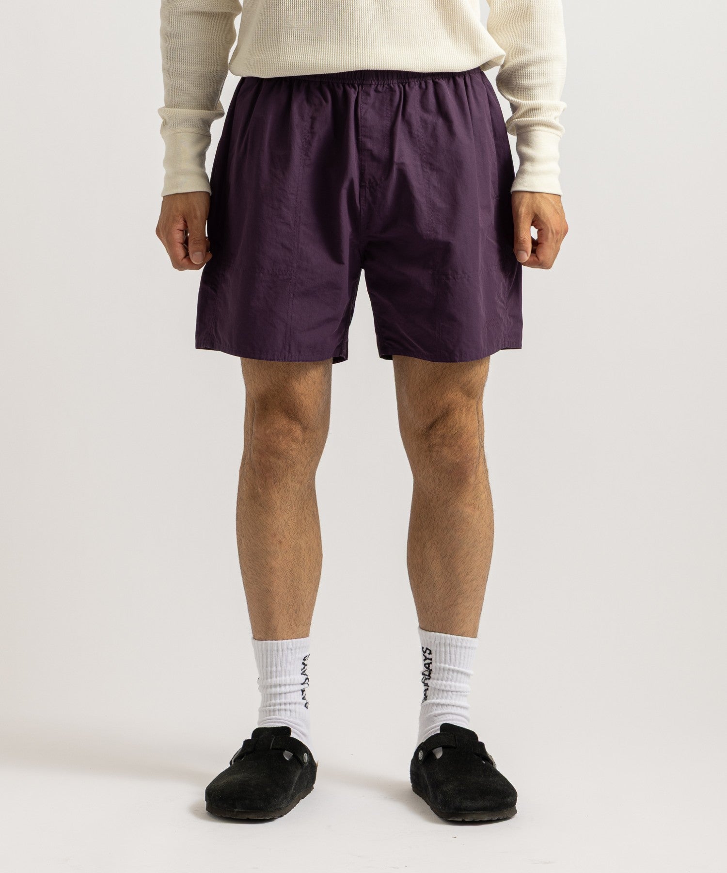 Saturdays NYC Talley Swim Short in Purple
