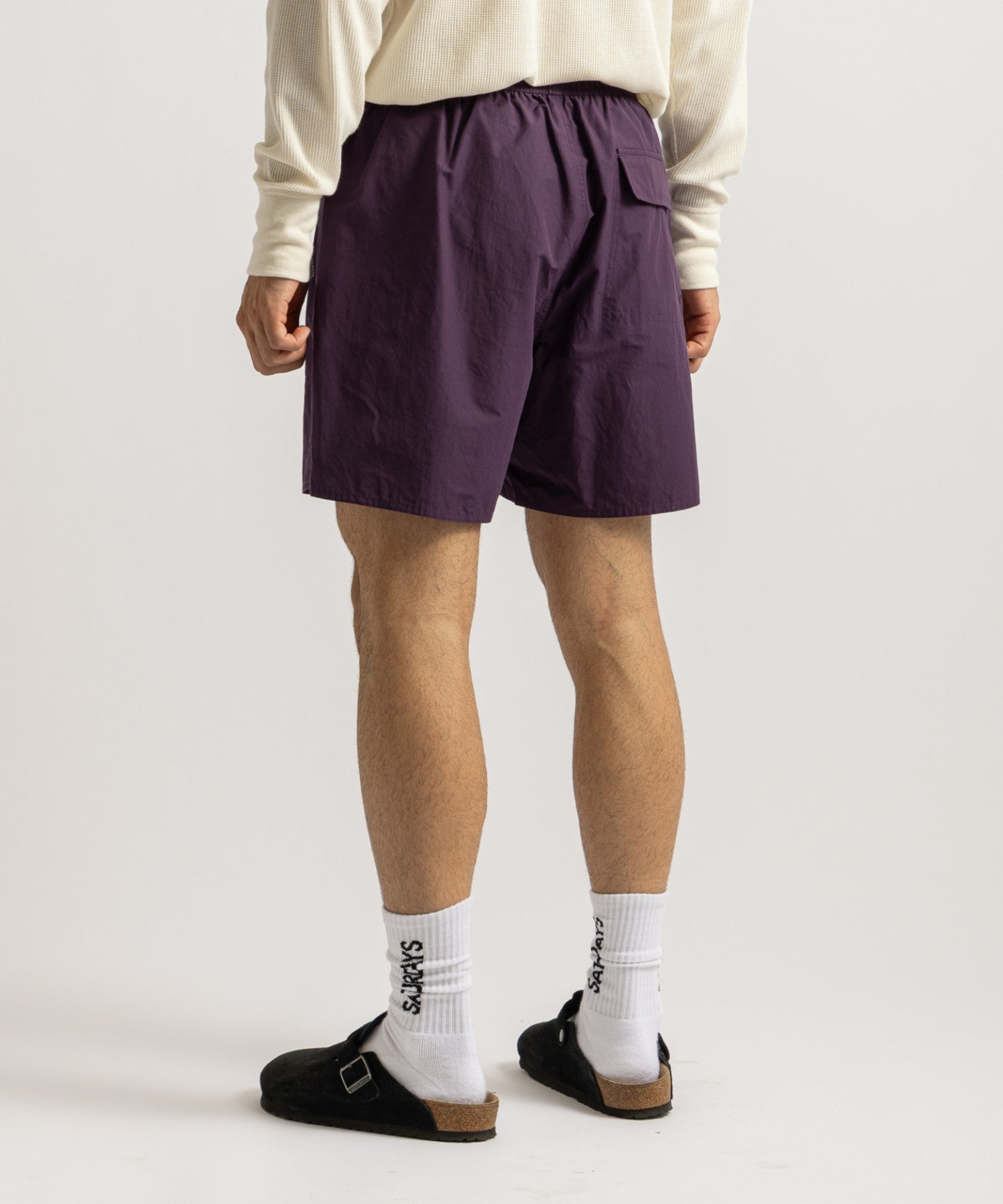 Saturdays NYC Talley Swim Short in Purple