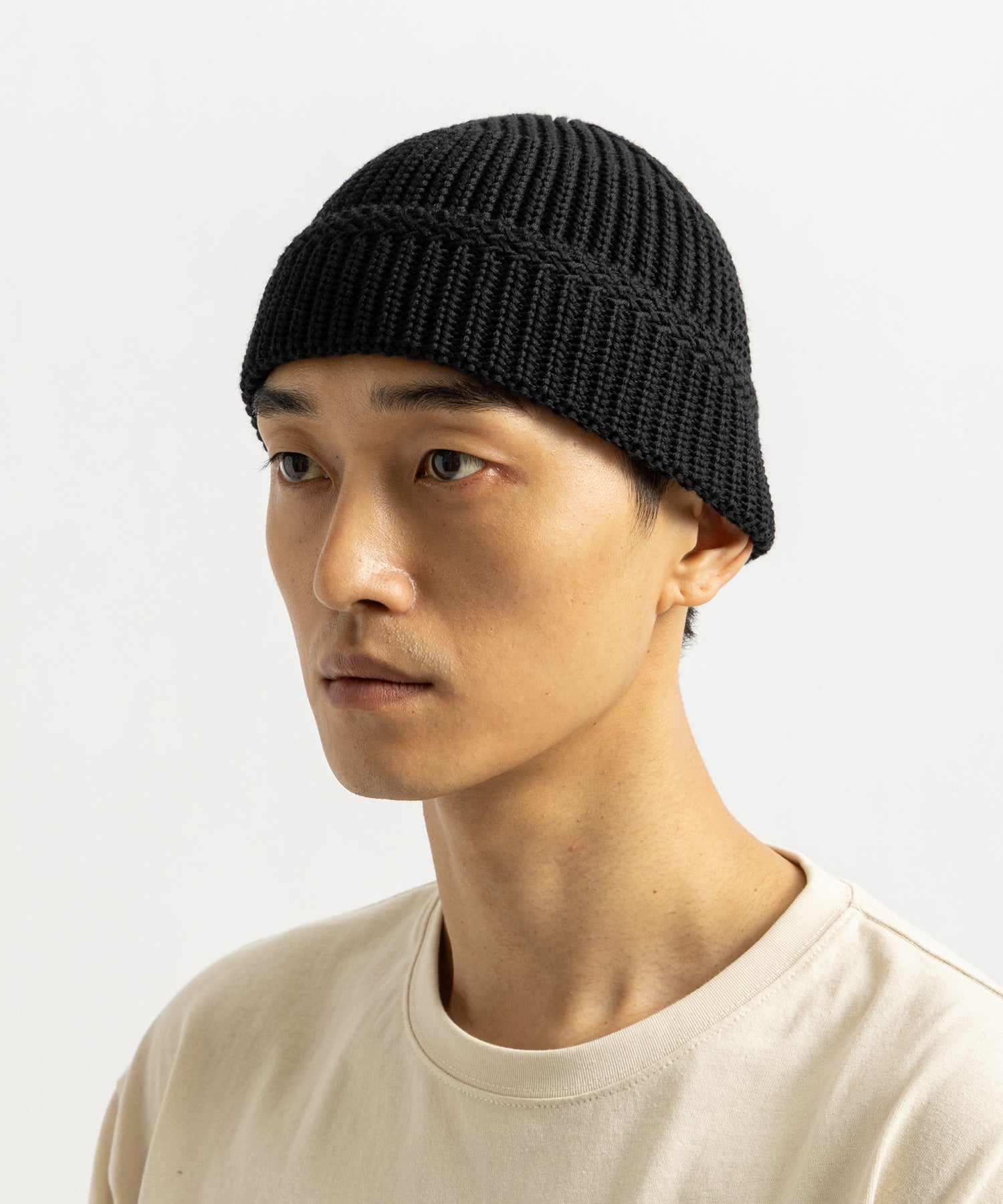 Saturdays NYC Rib Beanie in Black
